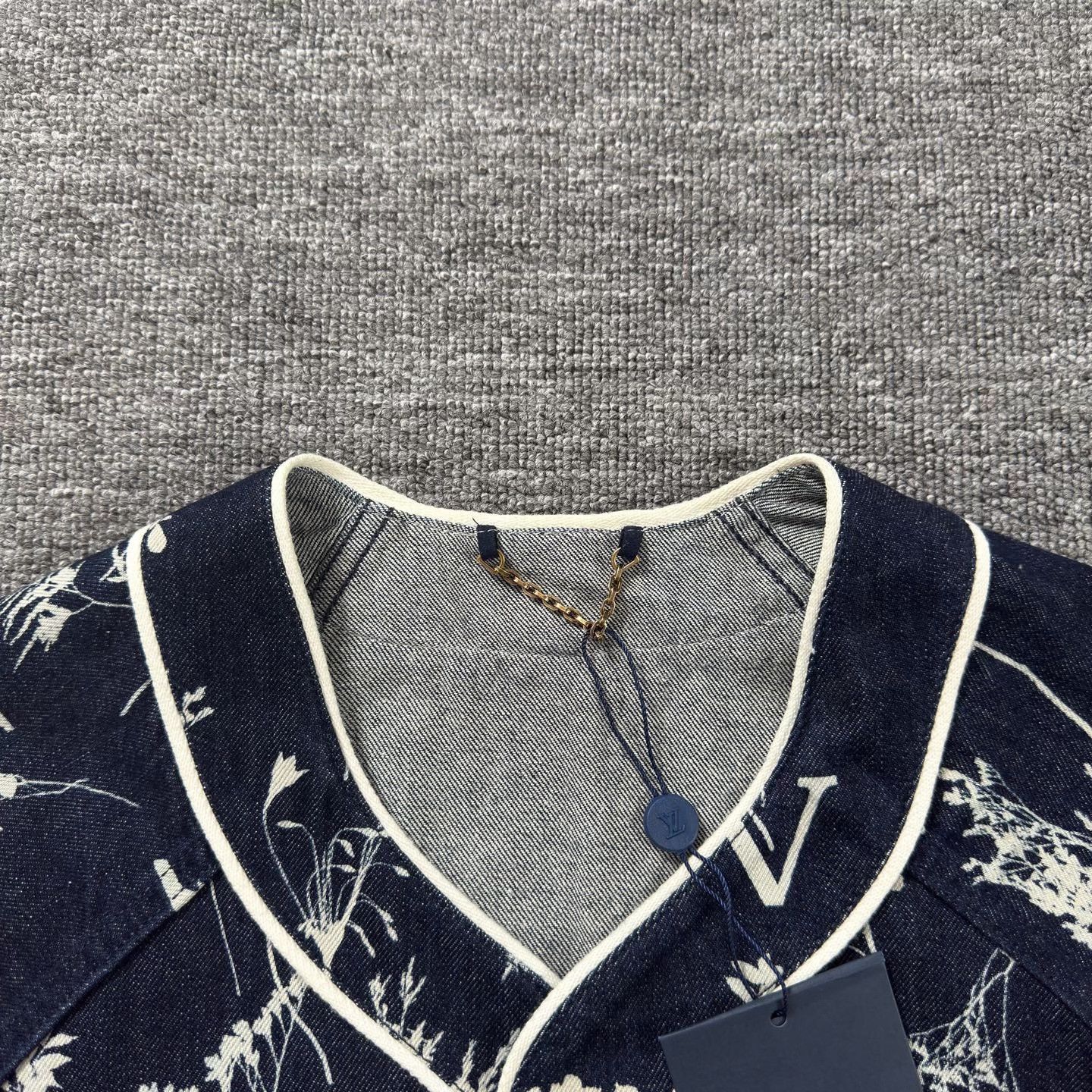 Louis Vuitton LV Floral Print Short Sleeve Shirt Size M / US 6-8 / IT 42-44 - 8 Thumbnail