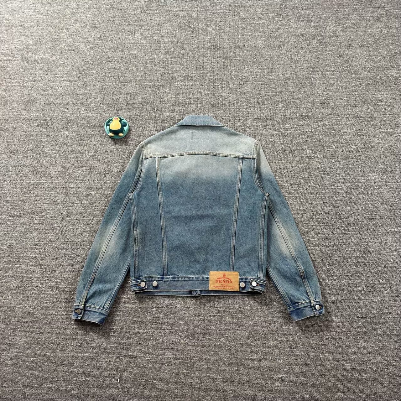 Prada Prada 2023 Blue Denim Jacket Size US S / EU 44-46 / 1 - 2 Thumbnail