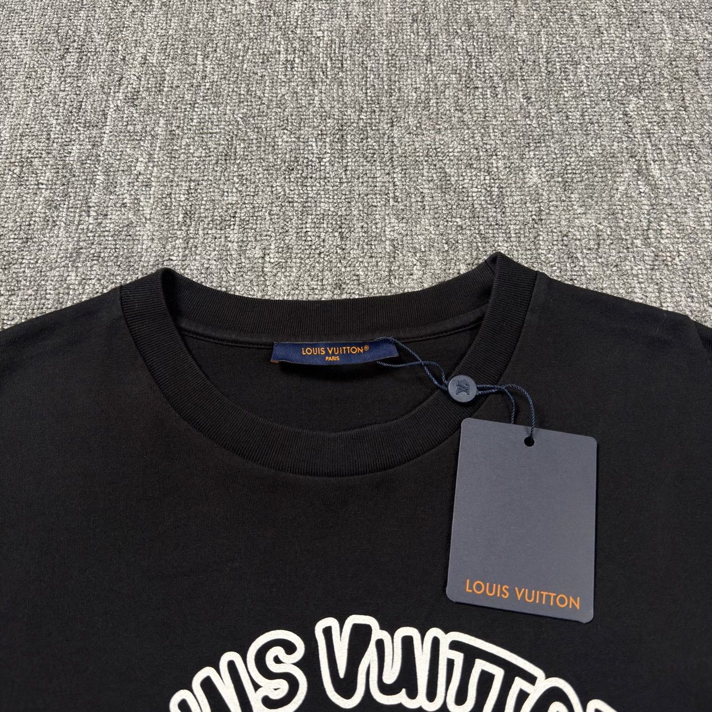 Louis Vuitton LV Tyler Collab Dog Embroidery Black Tee Size US M / EU 48-50 / 2 - 3 Thumbnail