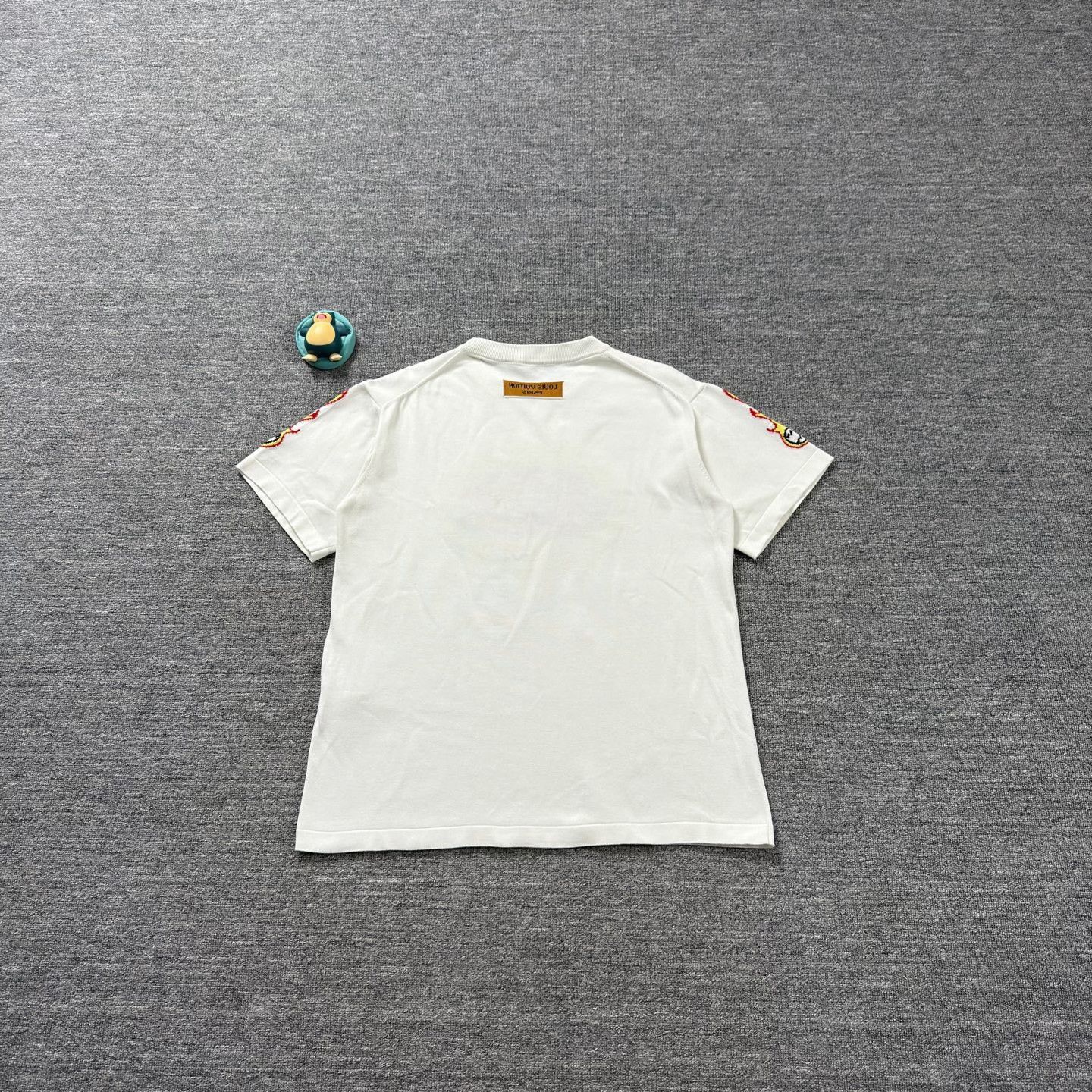Louis Vuitton LV White Flame Football Knit Tee Size US L / EU 52-54 / 3 - 2 Thumbnail