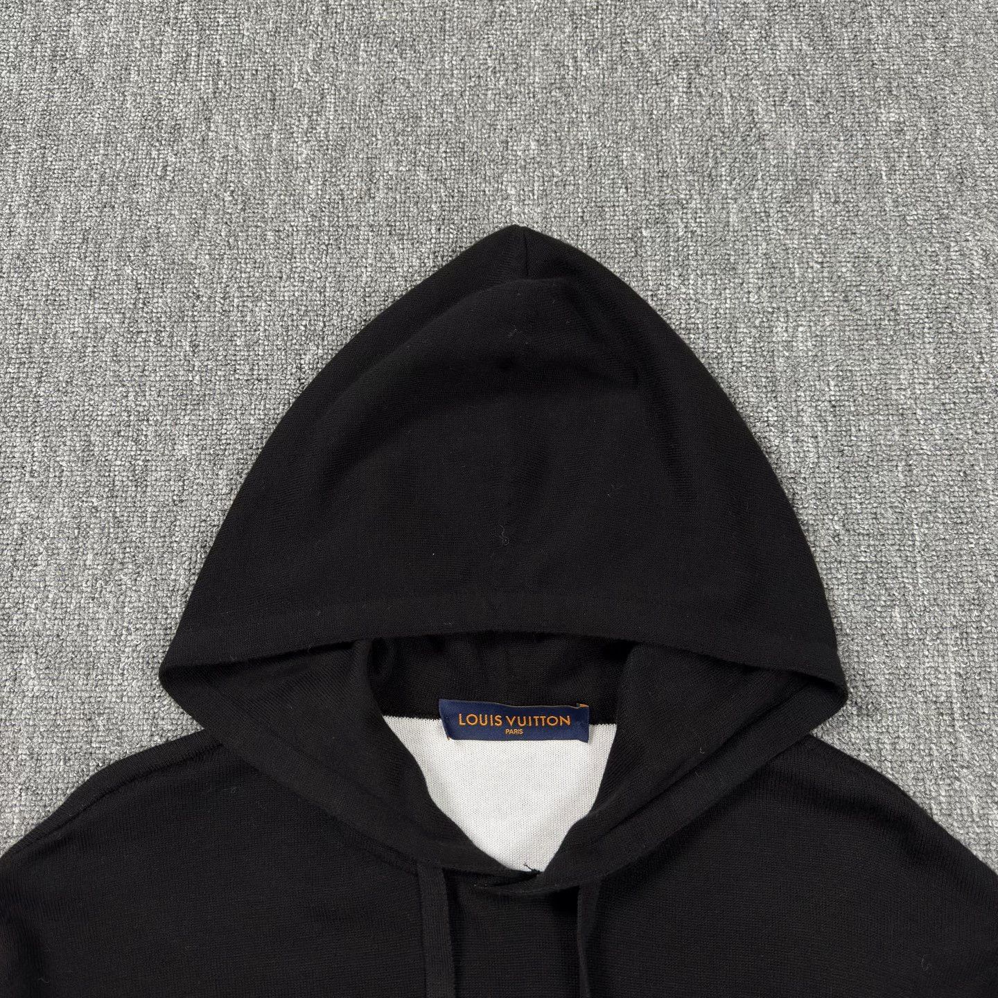 Louis Vuitton LV Black White Gradient Print Hoodie Size US XL / EU 56 / 4 - 3 Thumbnail