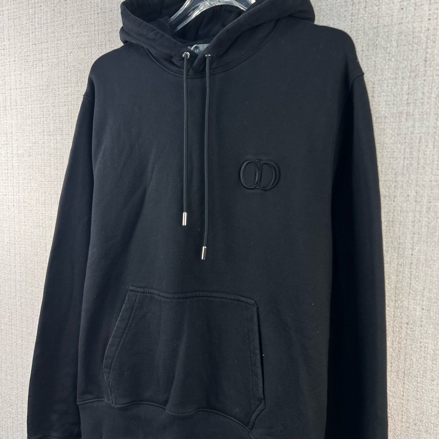 Dior DIOR CD Logo Jersey Hooded Sweatshirt Size US XXL / EU 58 / 5 - 2 Thumbnail