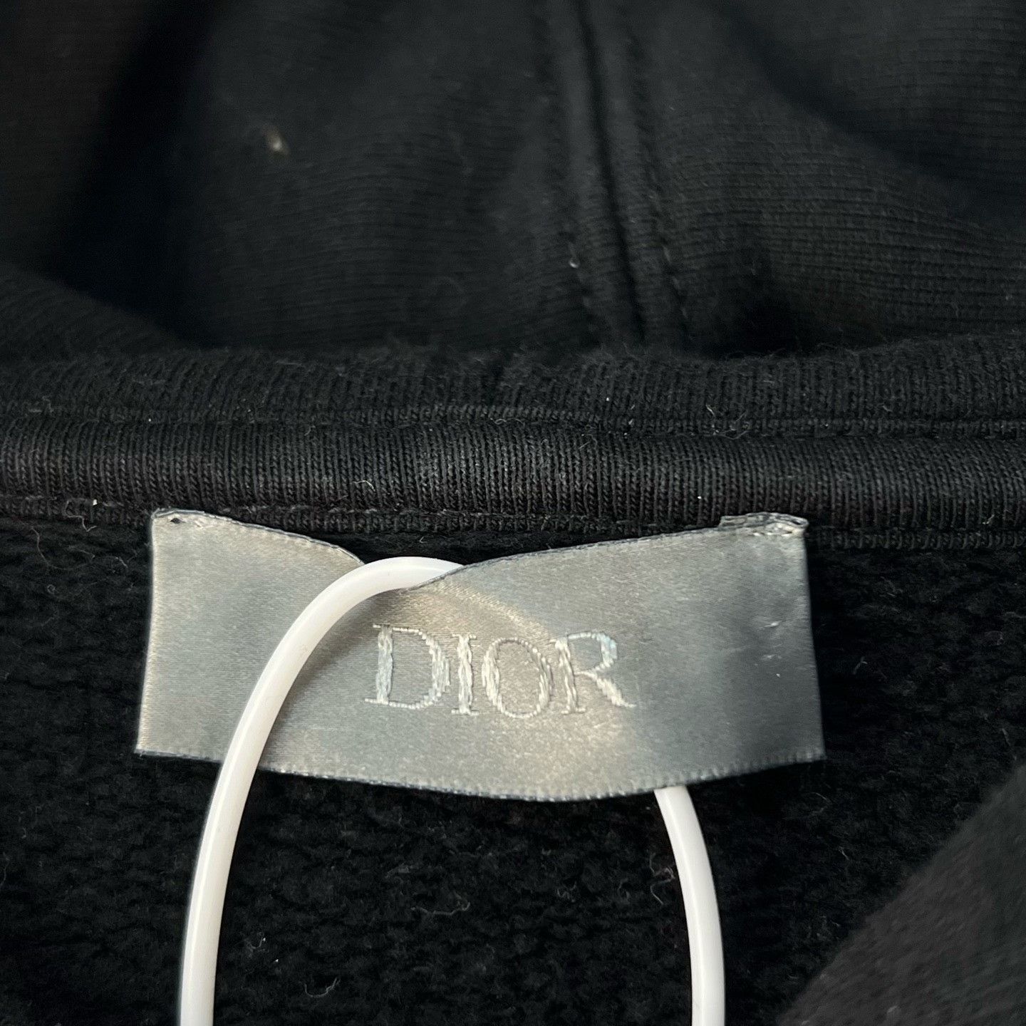 Dior DIOR CD Logo Jersey Hooded Sweatshirt Size US XXL / EU 58 / 5 - 4 Thumbnail