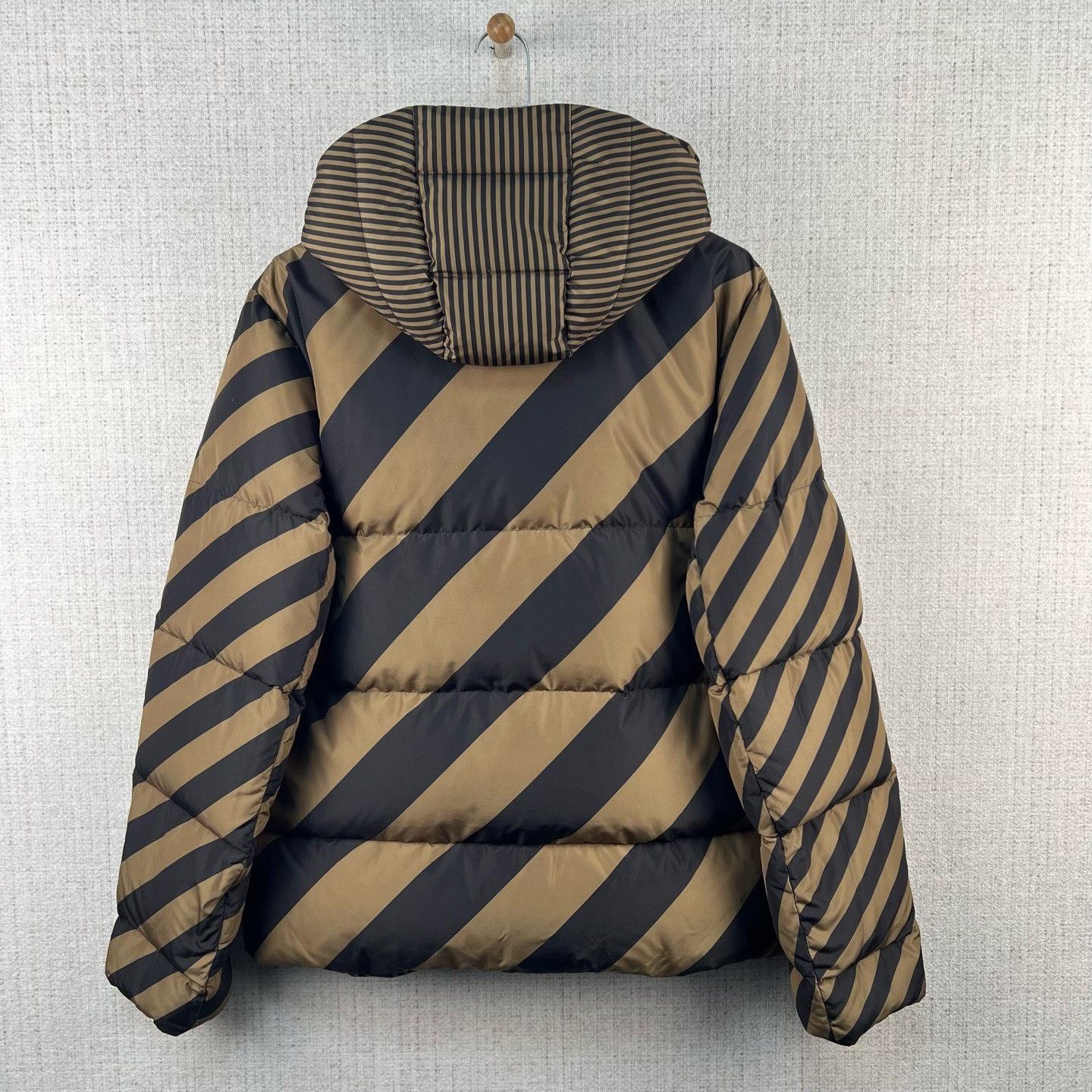 Fendi FENDI Monogram Reversible Hooded Down Jacket Size US L / EU 52-54 / 3 - 4 Thumbnail