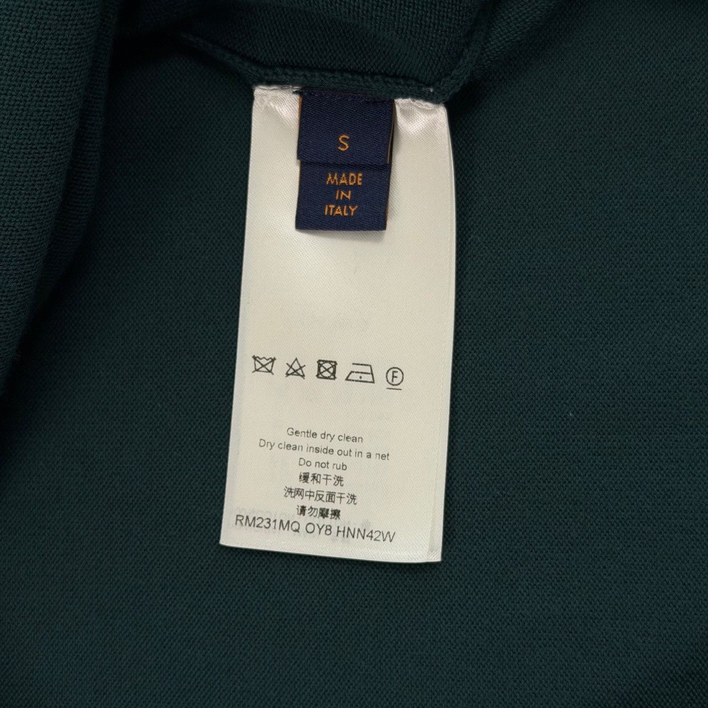 Louis Vuitton LV Pin Embroidery Logo Green T-shirt Size US S / EU 44-46 / 1 - 4 Thumbnail