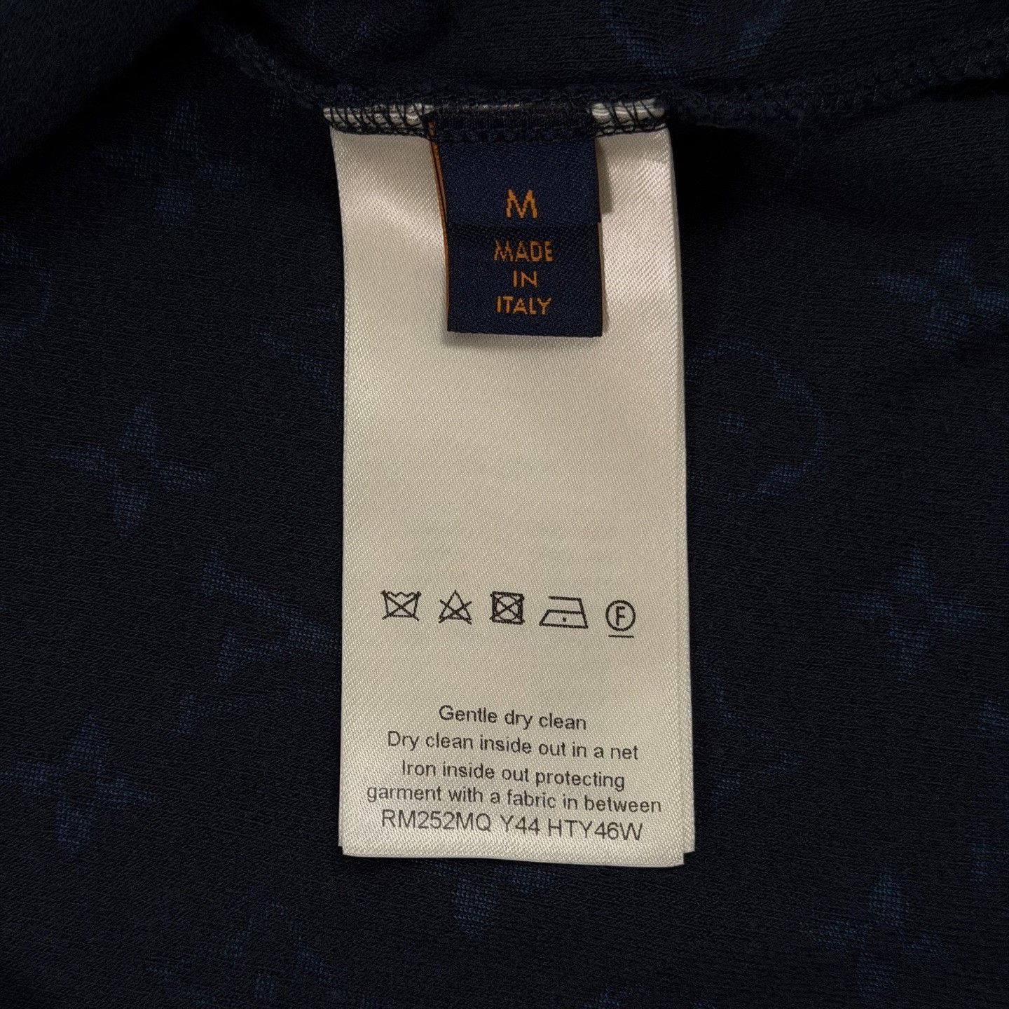 Louis Vuitton LV 25 Terry Cloth All-Over Print Navy Tee Size US M / EU 48-50 / 2 - 7 Thumbnail