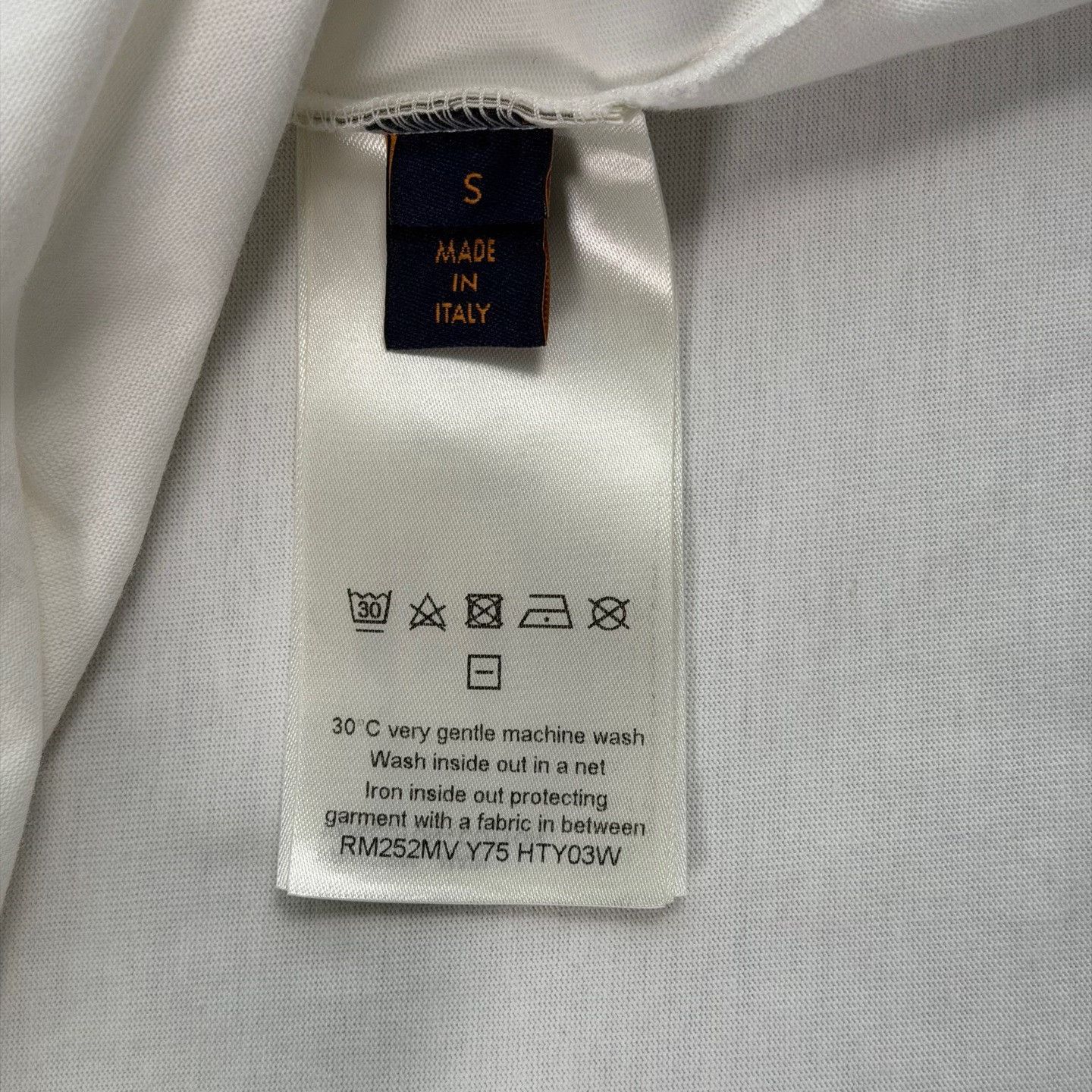 Louis Vuitton LV 25 Three-Flower Beaded White Tee Size S / US 4 / IT 40 - 4 Thumbnail