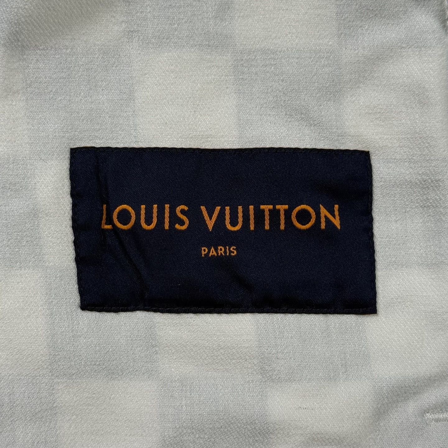 Louis Vuitton LV White Green Check Denim Jacket Size L / US 10 / IT 46 - 6 Thumbnail
