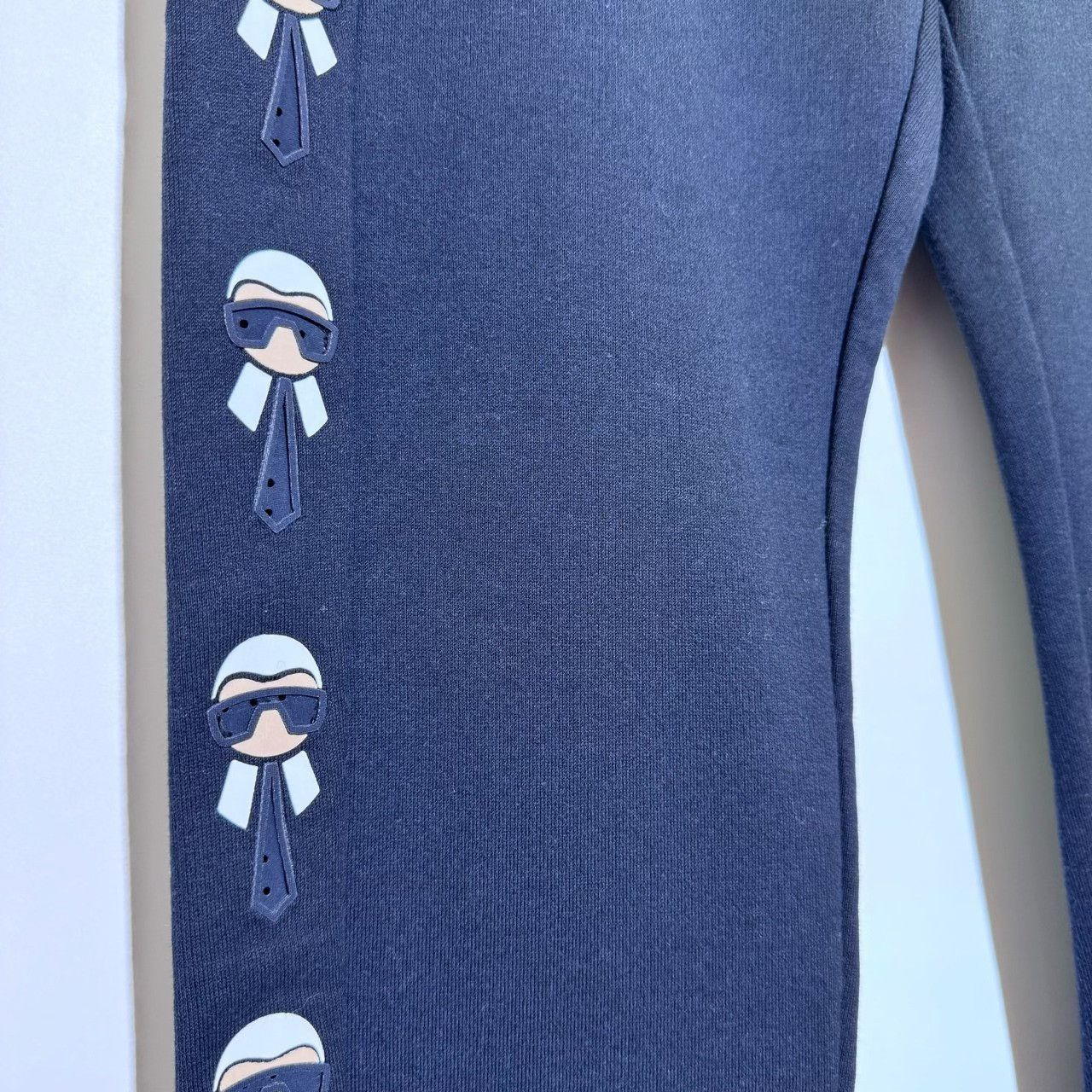 Fendi Fendi Karl Lagerfeld Logo Tape Track Pants Size US 26 / EU 42 - 2 Thumbnail