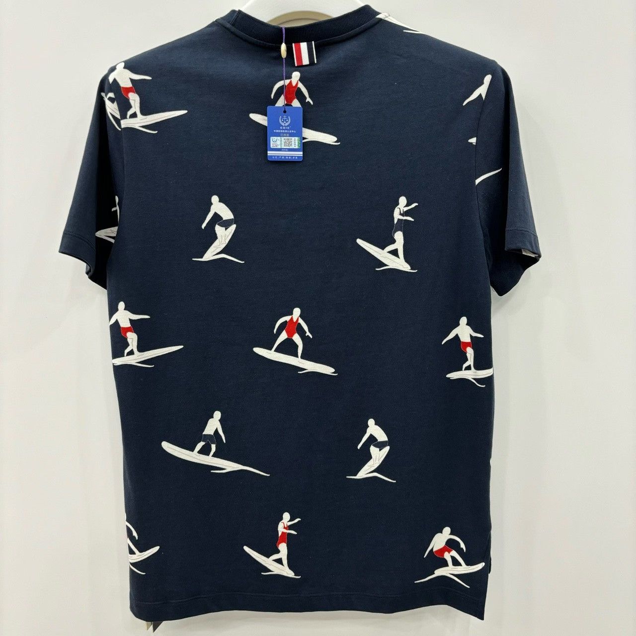 Thom Browne Thom Browne Surfer Print Crewneck Tee Size US S / EU 44-46 / 1 - 2 Thumbnail