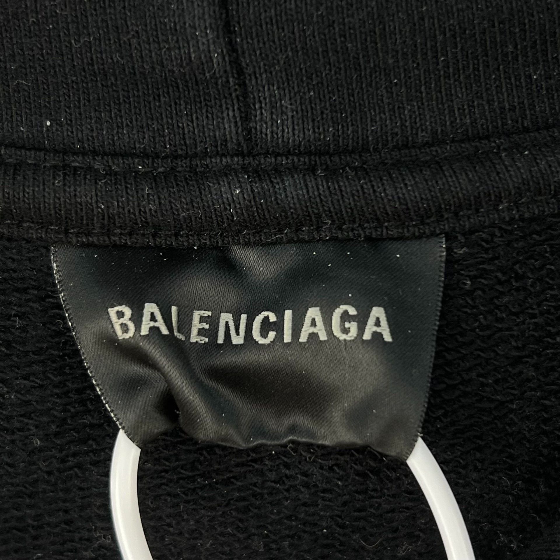 Balenciaga Balenciaga Splatter Logo Oversized Hoodie Size US M / EU 48-50 / 2 - 4 Thumbnail