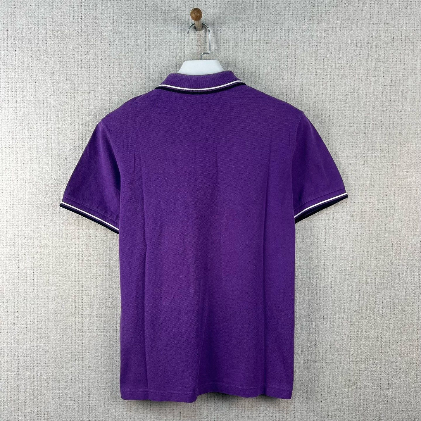 Prada PRADA Logo Short-Sleeve Polo Shirt Size US L / EU 52-54 / 3 - 3 Thumbnail