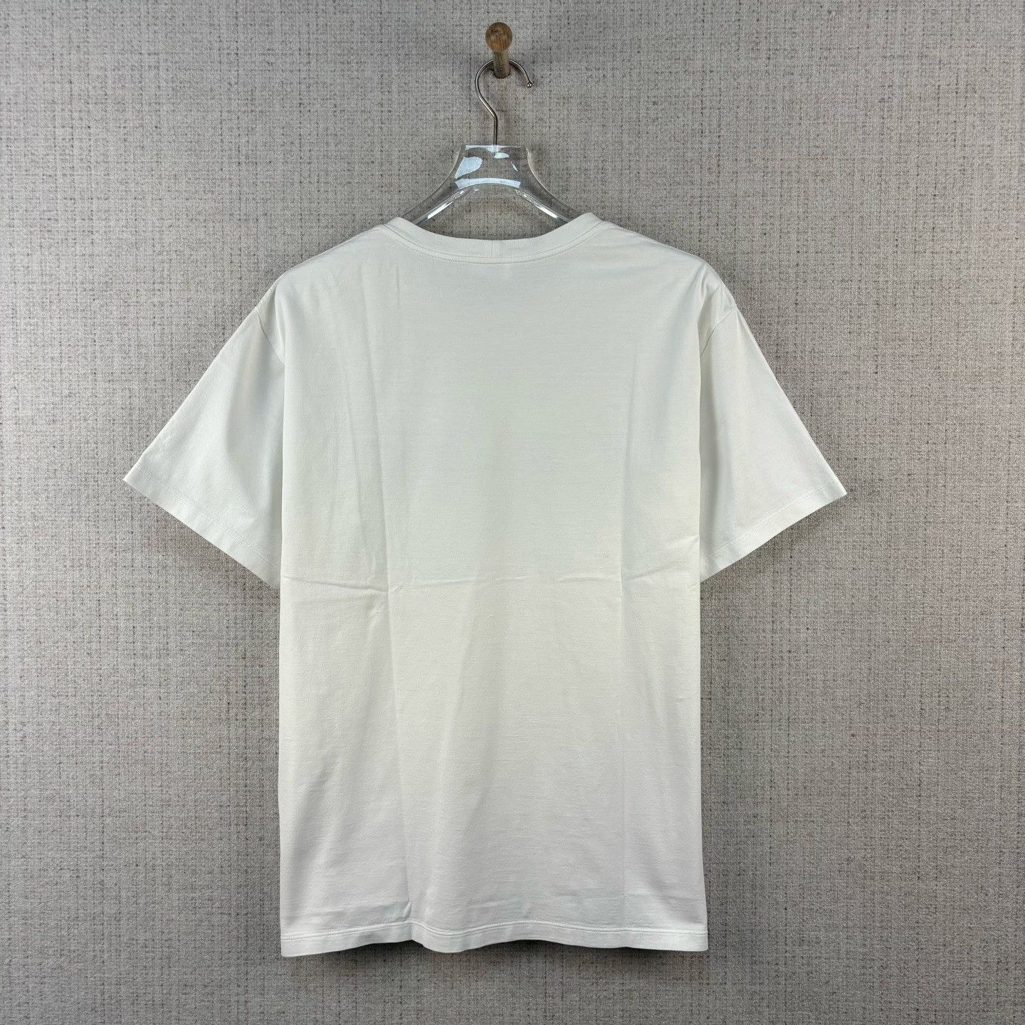 Celine Celine Solid Color Large Logo Crew Neck Tee Size M / US 6-8 / IT 42-44 - 5 Thumbnail
