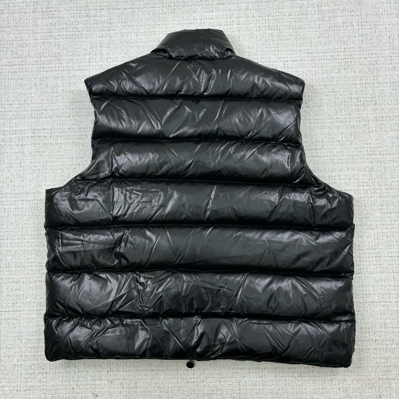 Moncler Moncler Tibb Series Embroidered Logo Sleeveless Down Vest Size US M / EU 48-50 / 2 - 2 Thumbnail