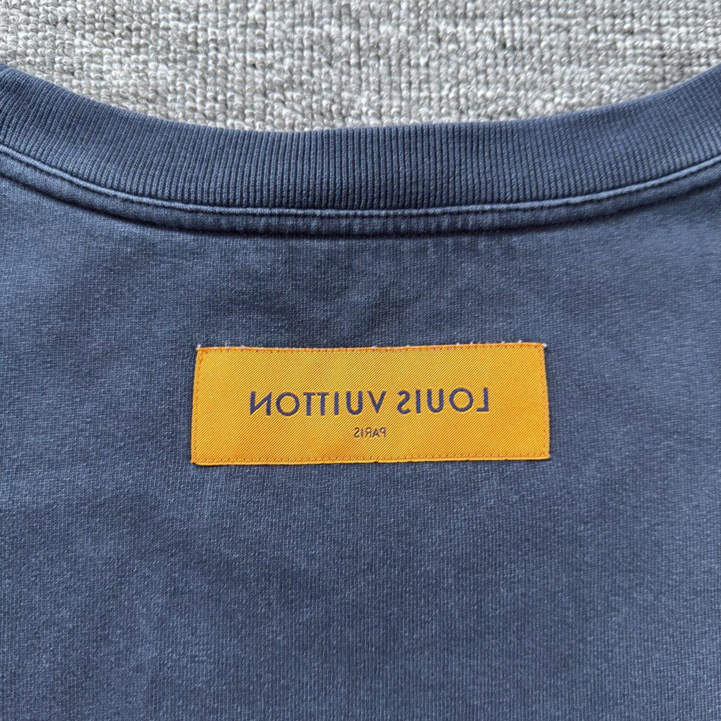 Louis Vuitton LV Navy Short-Sleeve T-Shirt Size US XXL / EU 58 / 5 - 9 Thumbnail