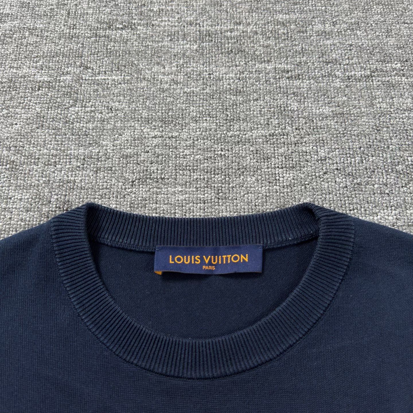 Louis Vuitton LV Nigo Collaboration Navy T-shirt Size US M / EU 48-50 / 2 - 3 Thumbnail