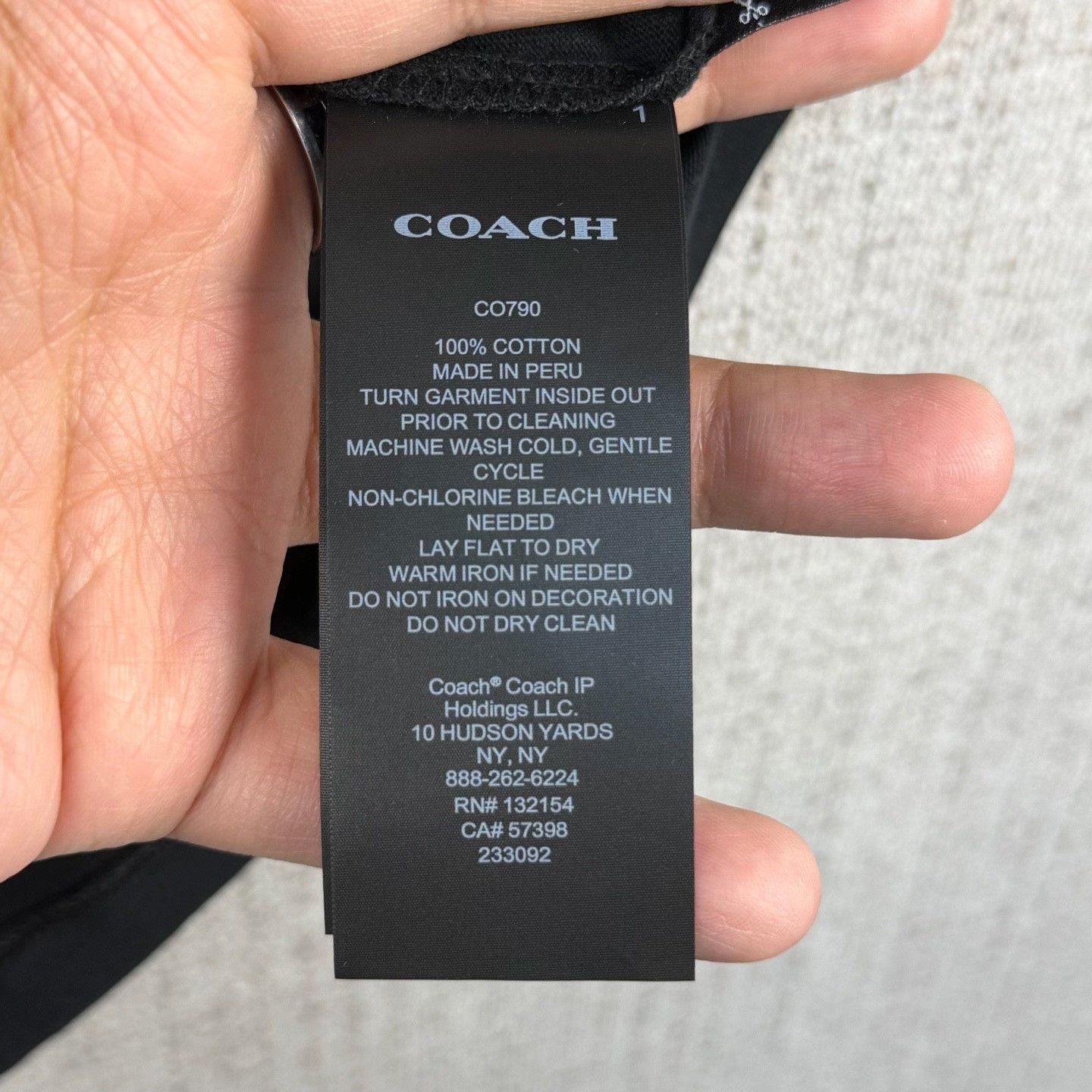 Coach COACH SS24 Square Letter Print Crewneck Tee Size US S / EU 44-46 / 1 - 6 Thumbnail
