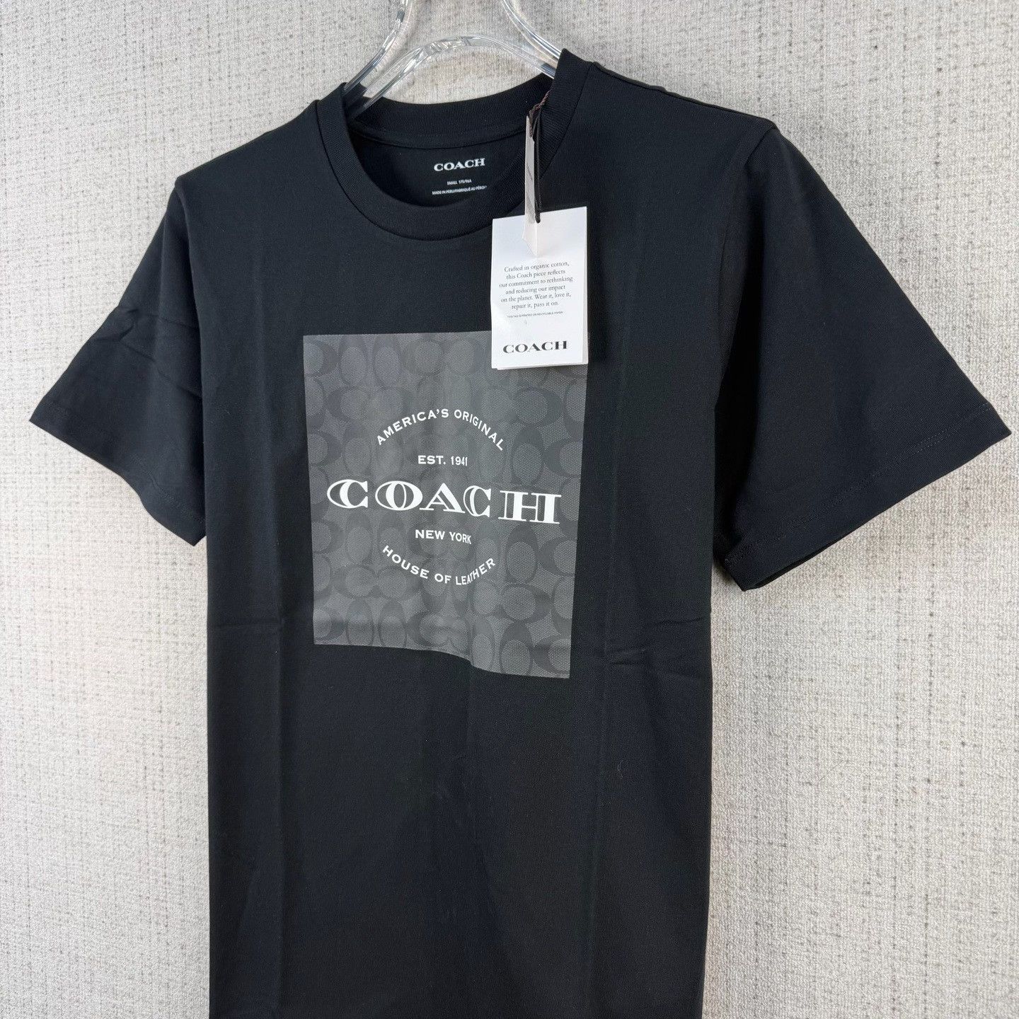 Coach COACH SS24 Square Letter Print Crewneck Tee Size US S / EU 44-46 / 1 - 2 Thumbnail