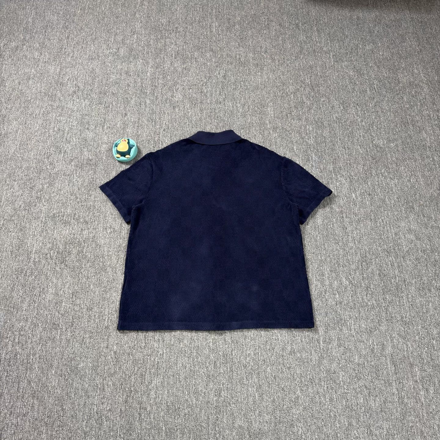 Louis Vuitton LV 25th Navy Terry Polo Shirt Size US XXL / EU 58 / 5 - 2 Thumbnail
