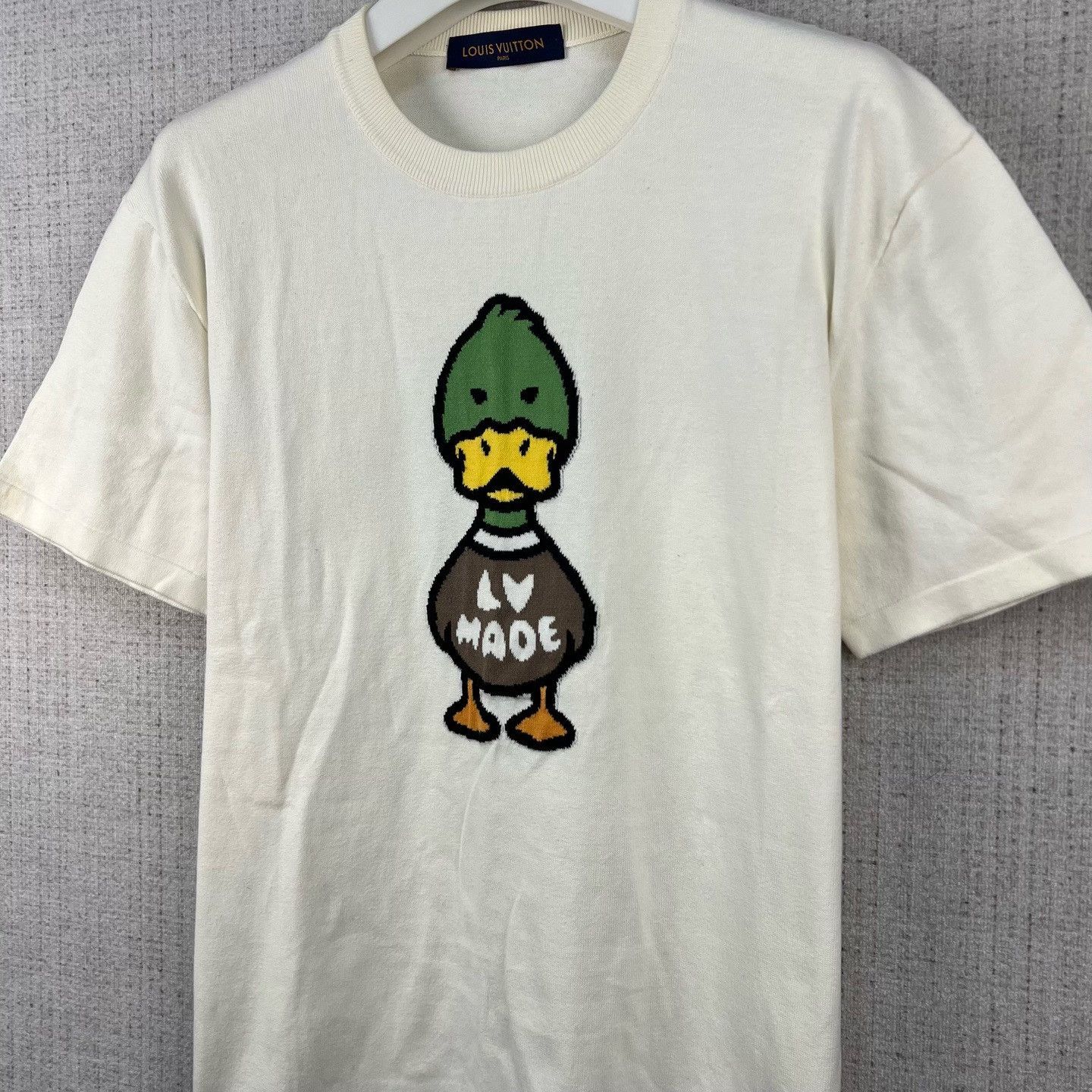 Louis Vuitton Louis Vuitton x Nigo2 Duck Pattern Knit Tee Size US L / EU 52-54 / 3 - 2 Thumbnail