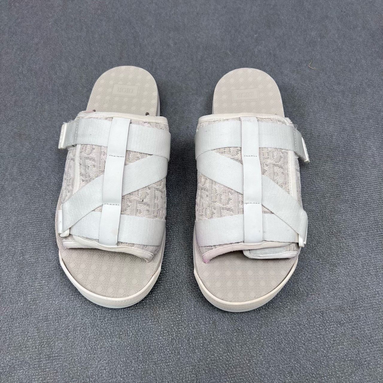 Dior Dior Alpha Monogram Logo Tactical Strap Slippers Size US 9 / EU 42 - 3 Thumbnail