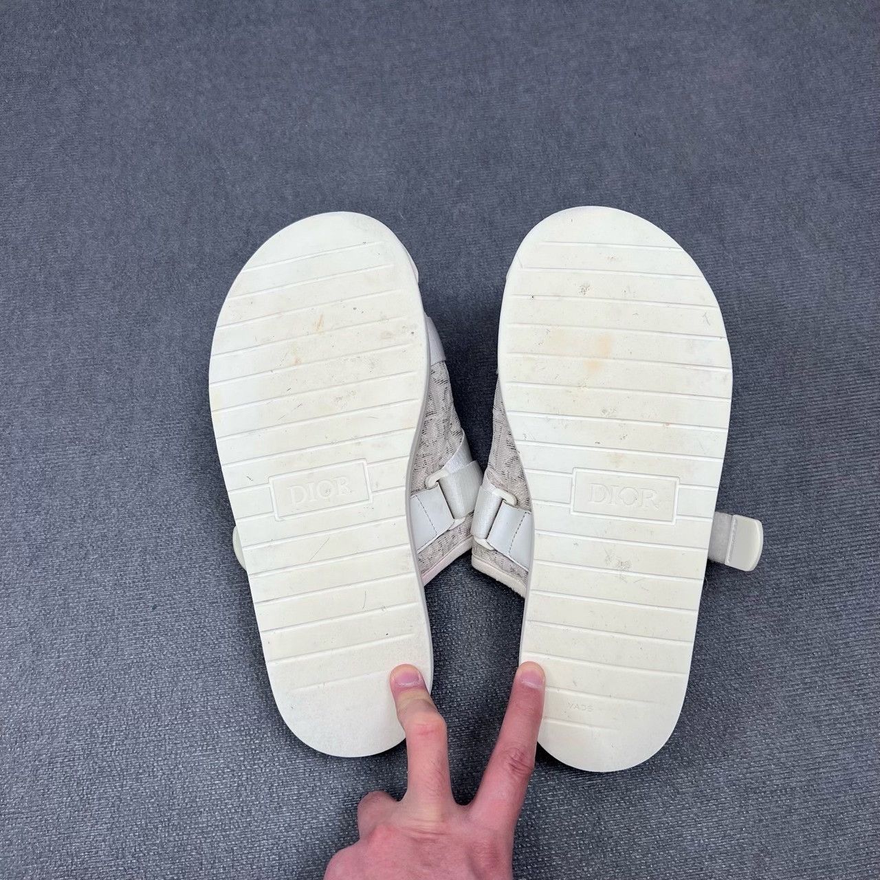 Dior Dior Alpha Monogram Logo Tactical Strap Slippers Size US 9 / EU 42 - 7 Thumbnail