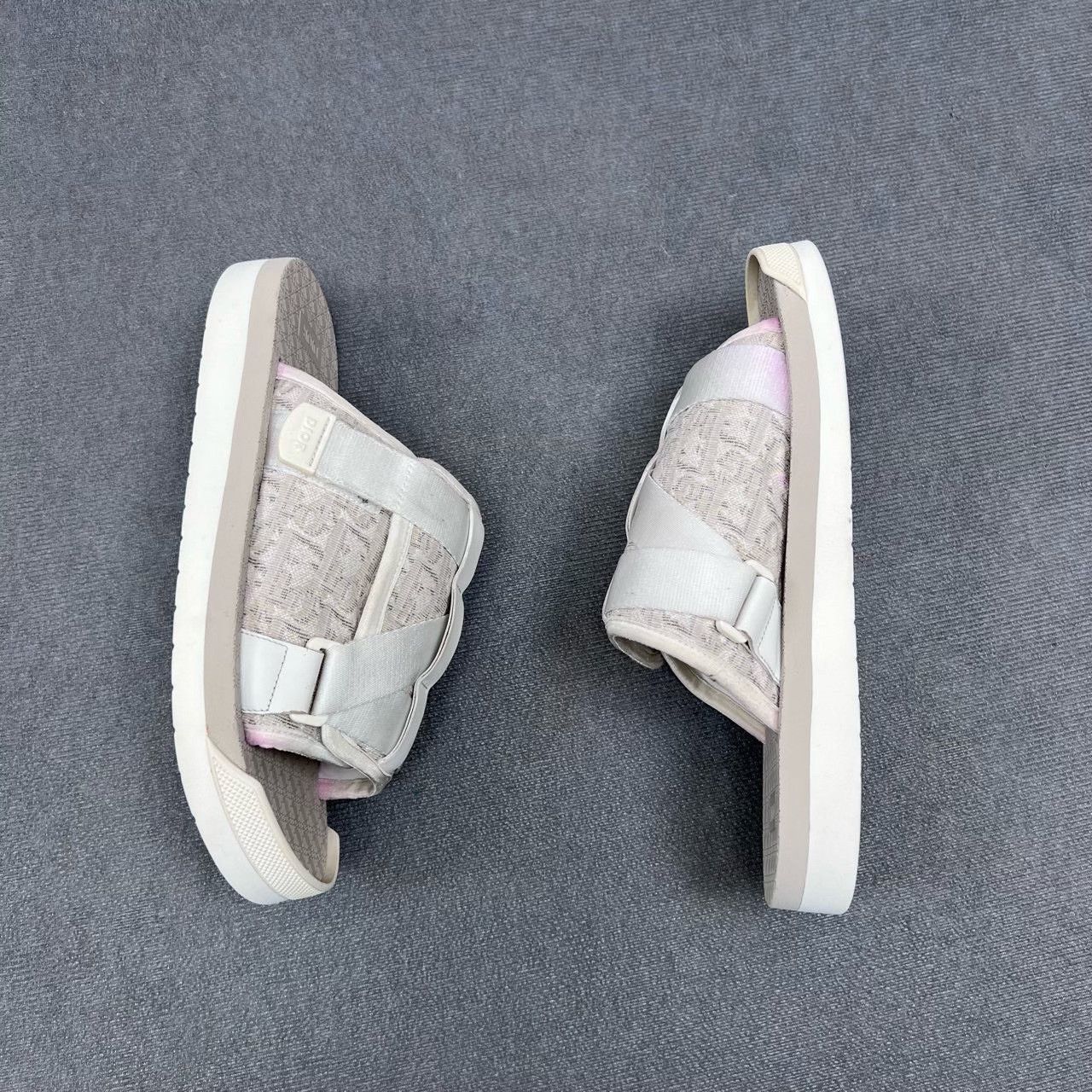Dior Dior Alpha Monogram Logo Tactical Strap Slippers Size US 9 / EU 42 - 4 Thumbnail