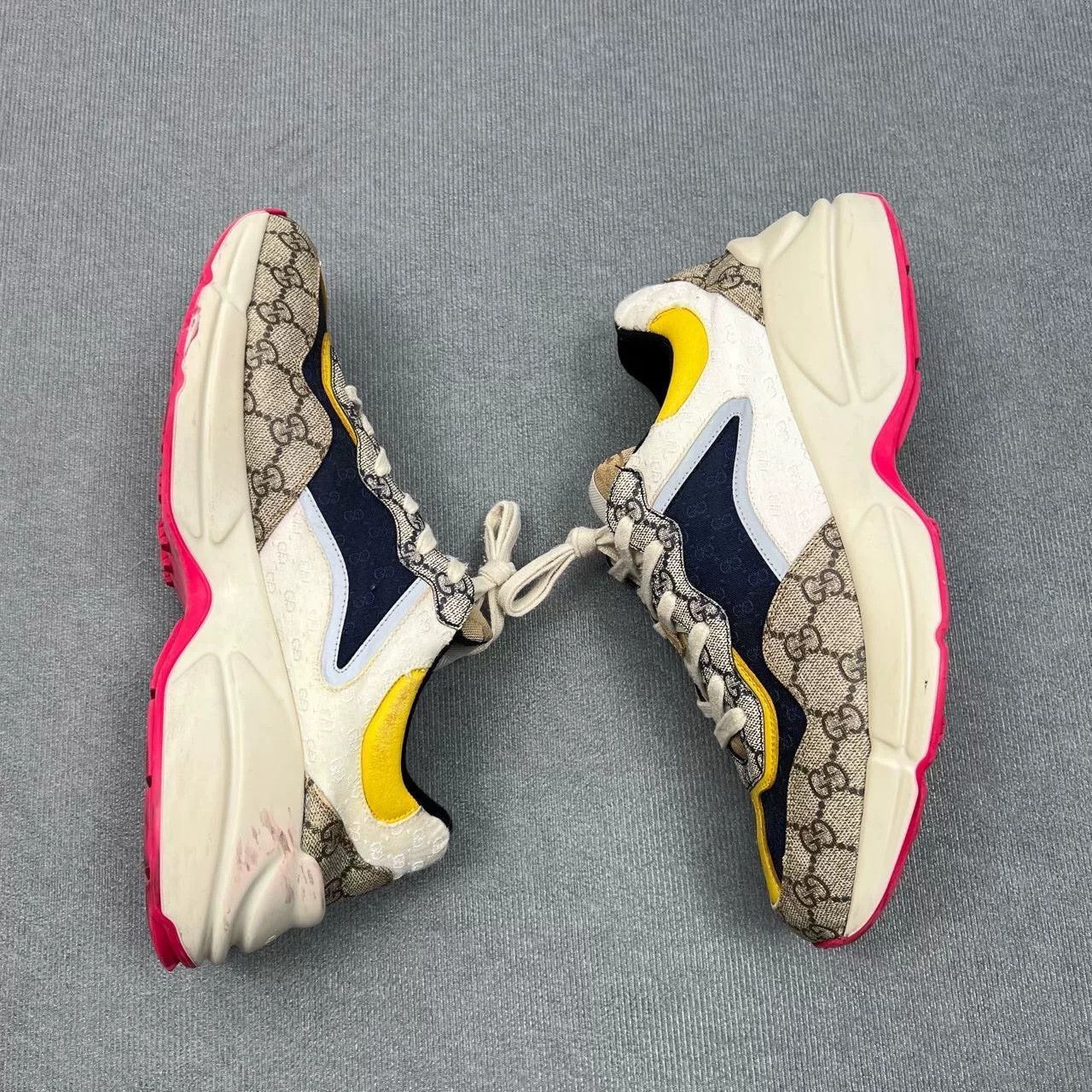 Gucci Gucci Rhyton GG Logo Sneakers Size US 10 / EU 43 - 6 Thumbnail