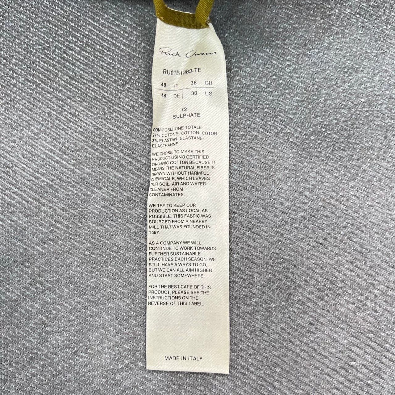 Rick Owens Rick Owens 22SS Yellow Cotton Shorts Size US 32 / EU 48 - 6 Thumbnail