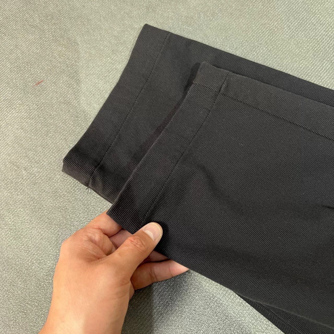 Rick Owens Rick Owens 15FW Black Drawstring Cropped Pants Size US 34 / EU 50 - 3 Thumbnail