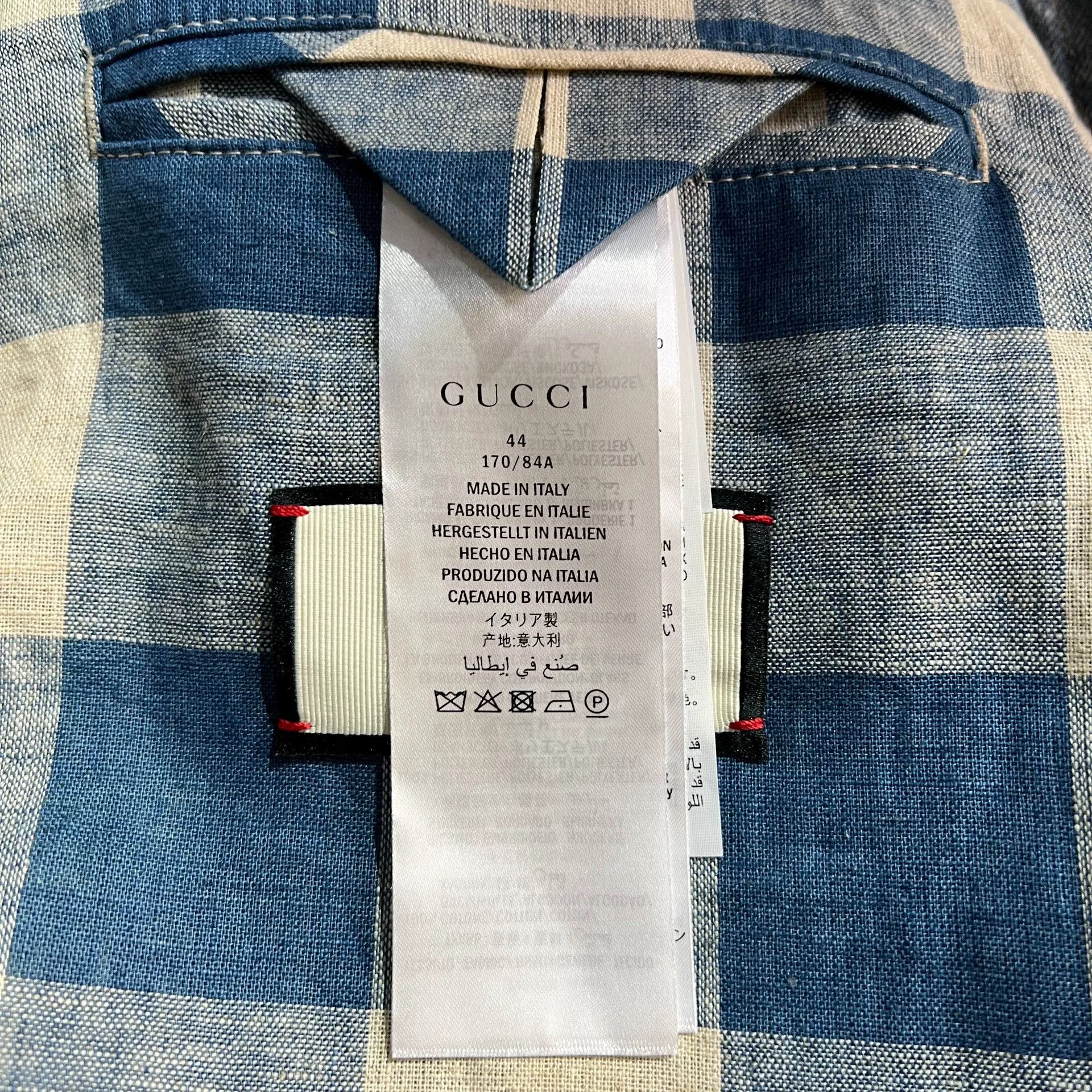Gucci Gucci Diamond Embroidered Heart Skull Denim Jacket Size US S / EU 44-46 / 1 - 6 Thumbnail