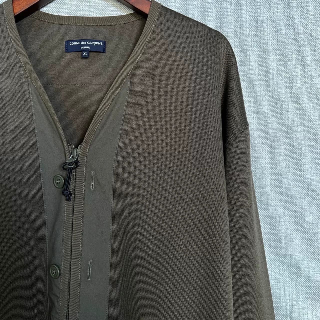 Comme des Garcons Homme CDG HOMME 23SS Collarless Zip Jacket Size US XL / EU 56 / 4 - 3 Thumbnail