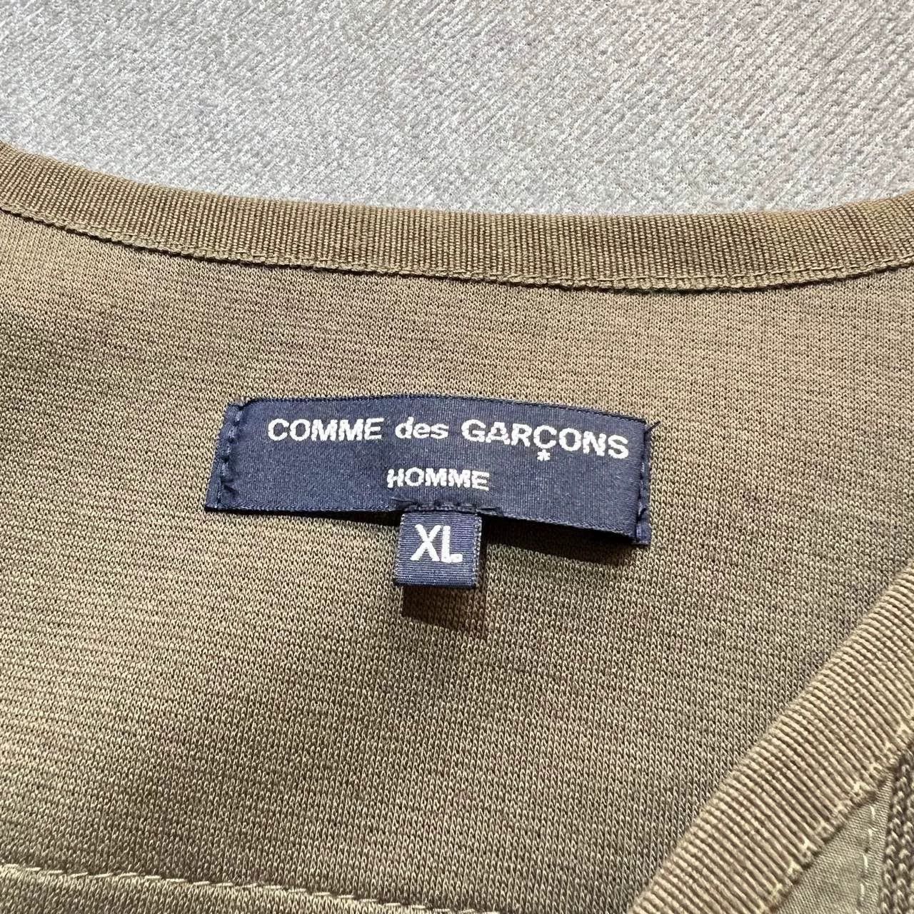 Comme des Garcons Homme CDG HOMME 23SS Collarless Zip Jacket Size US XL / EU 56 / 4 - 4 Thumbnail