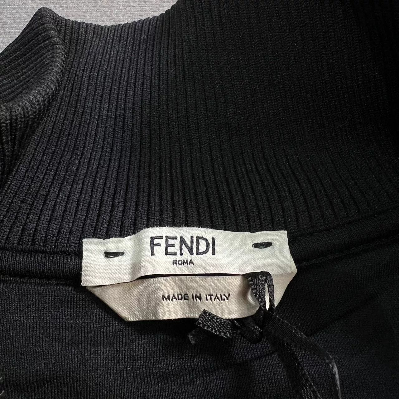 Fendi Fendi Black Logo Women's Jacket Size S / US 4 / IT 40 - 5 Thumbnail