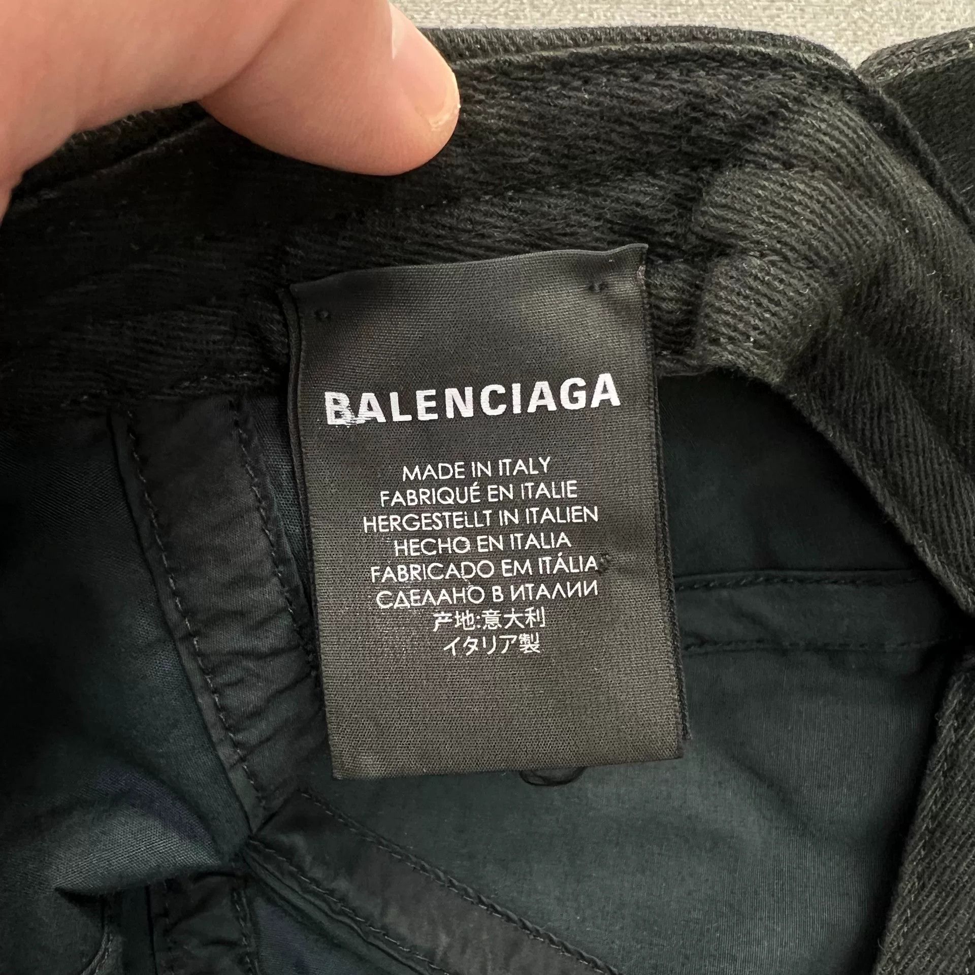 Balenciaga Balenciaga CREW Embroidered Logo Cap Size ONE SIZE - 8 Thumbnail