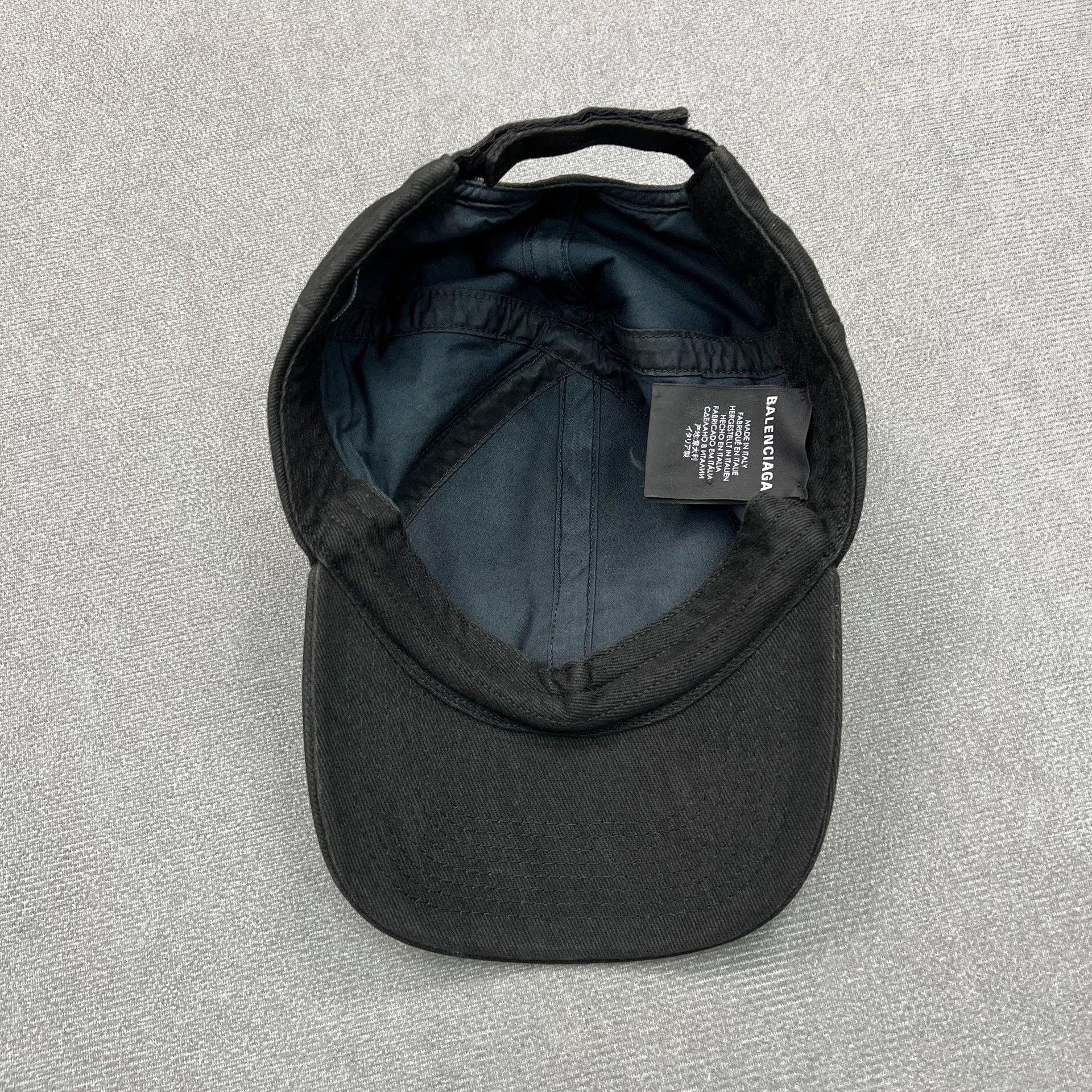 Balenciaga Balenciaga CREW Embroidered Logo Cap Size ONE SIZE - 4 Thumbnail