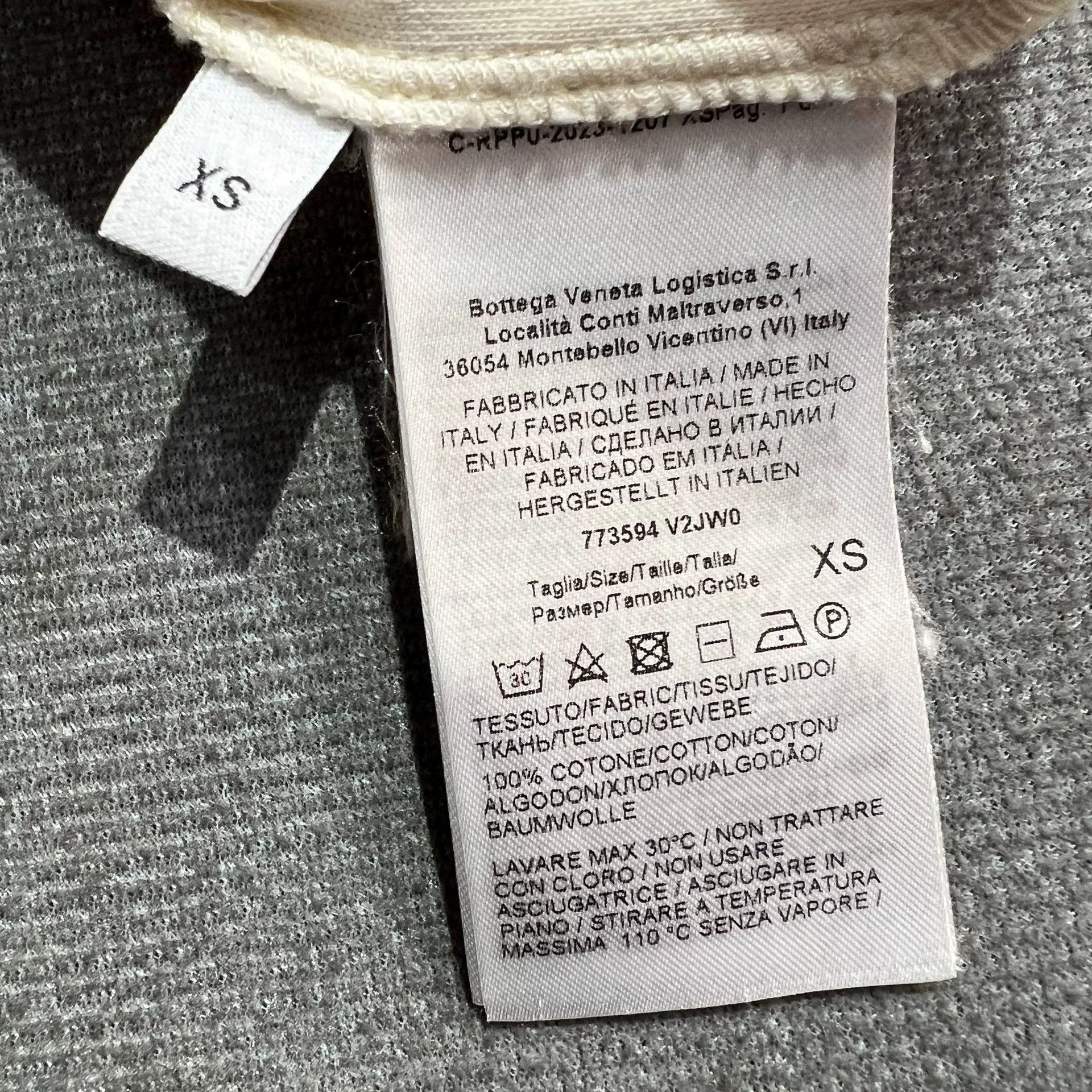 Bottega Veneta Bottega Veneta Embroidered Logo Split Collar Top Size XS / US 0-2 / IT 36-38 - 6 Thumbnail