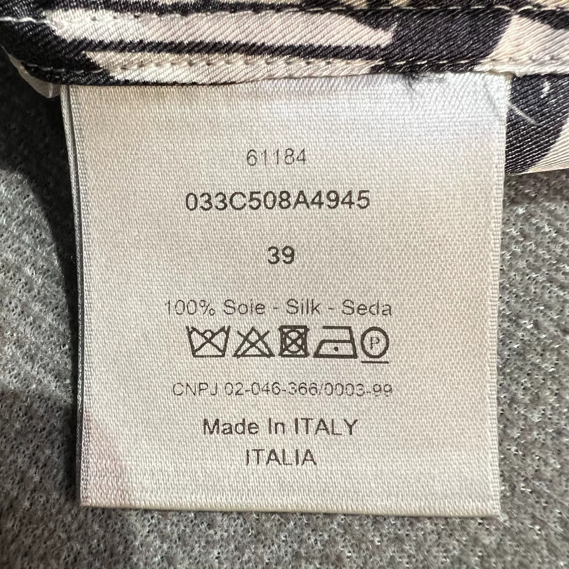 Dior Dior x Stussy Graffiti Floral S/S Shirt Size US M / EU 48-50 / 2 - 5 Thumbnail