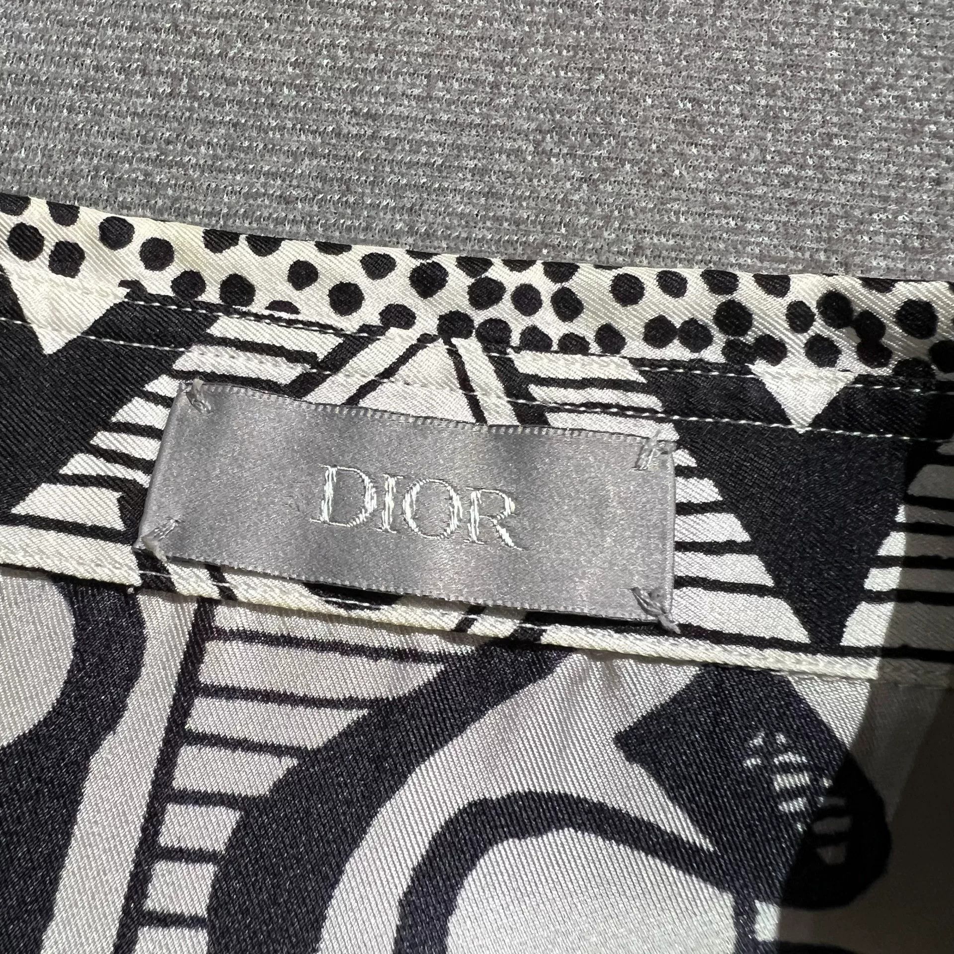 Dior Dior x Stussy Graffiti Floral S/S Shirt Size US M / EU 48-50 / 2 - 4 Thumbnail
