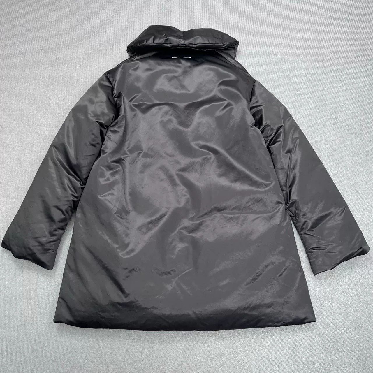 MM6 Maison Margiela MM6 Black Shiny Long Down Coat Size S / US 4 / IT 40 - 2 Thumbnail