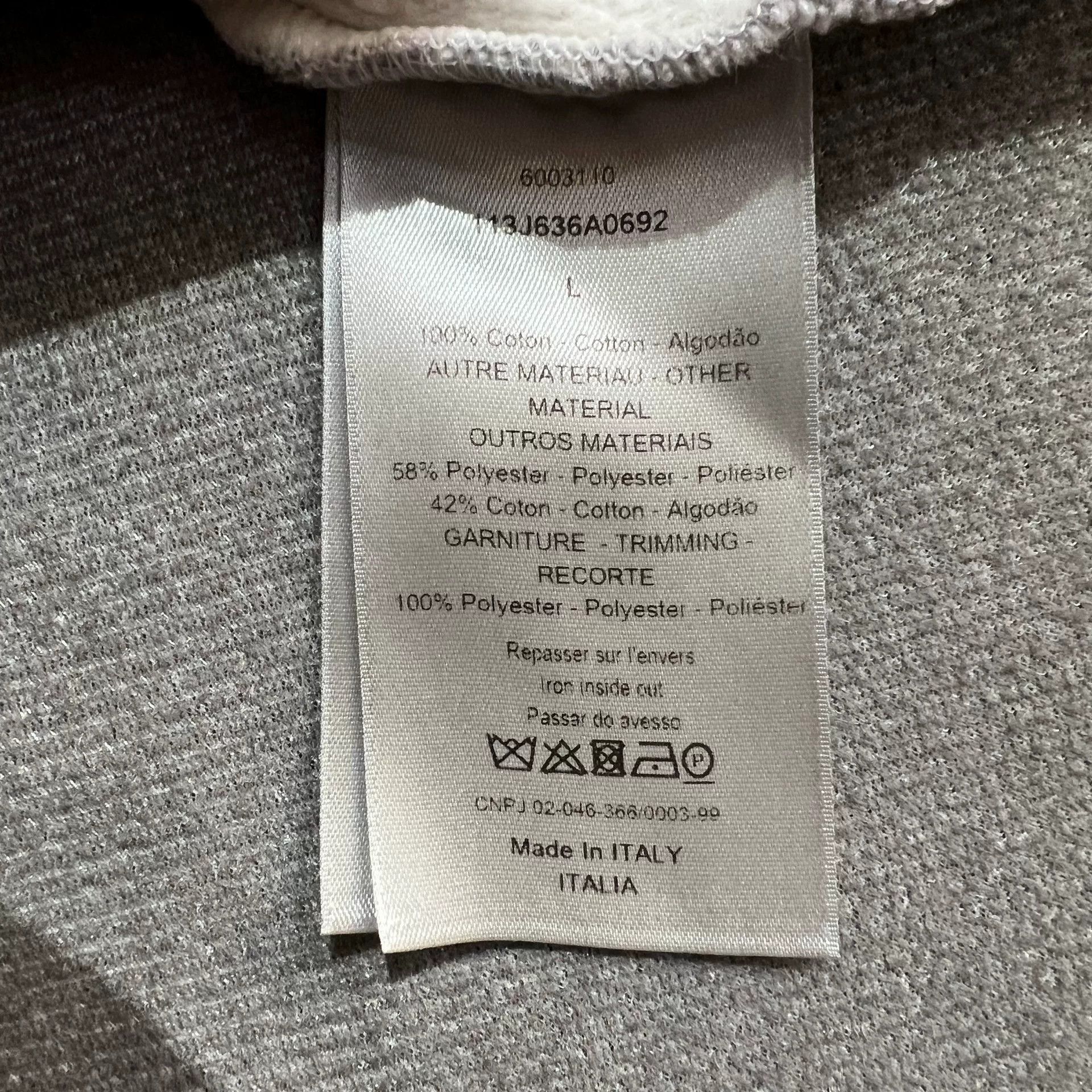 Dior Dior Embroidered Logo Hoodie Size US L / EU 52-54 / 3 - 6 Thumbnail