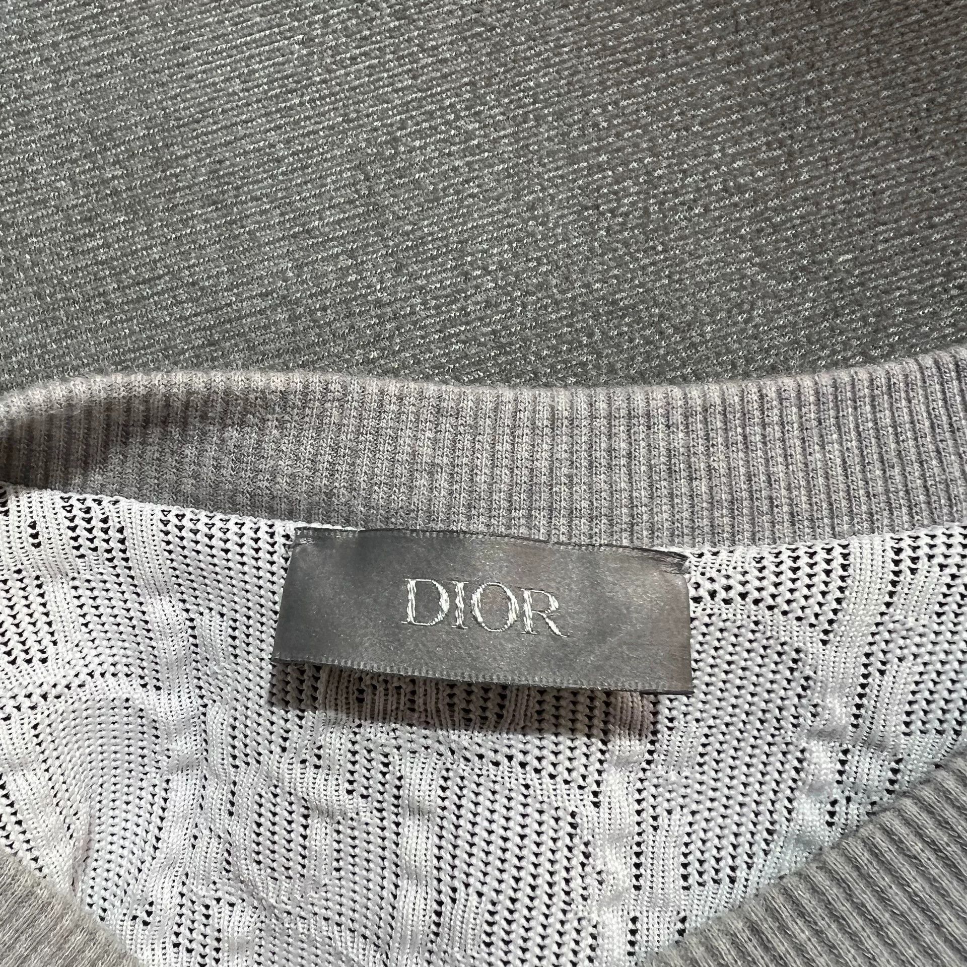 Dior Dior Embroidered Logo Hoodie Size US L / EU 52-54 / 3 - 5 Thumbnail