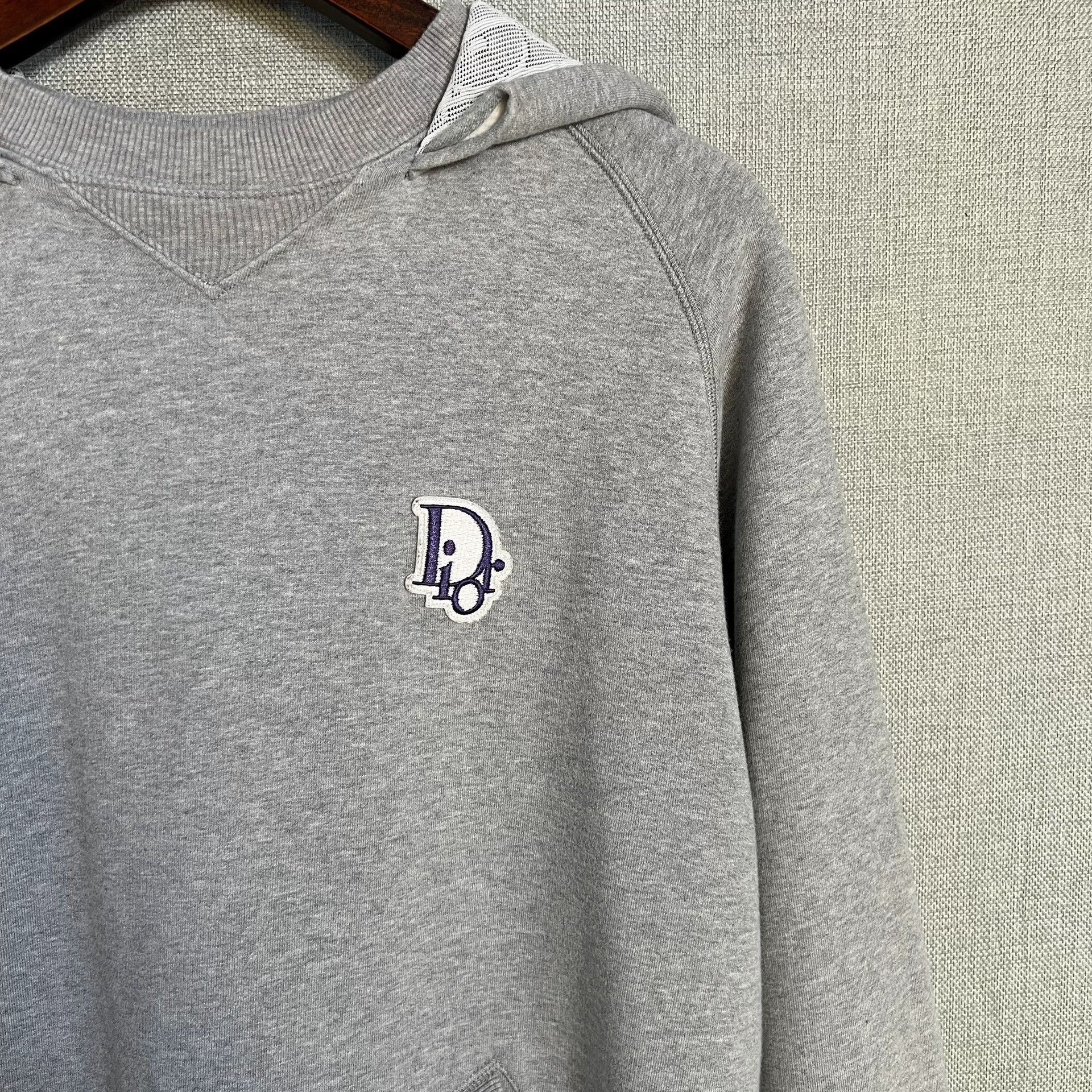 Dior Dior Embroidered Logo Hoodie Size US L / EU 52-54 / 3 - 3 Thumbnail