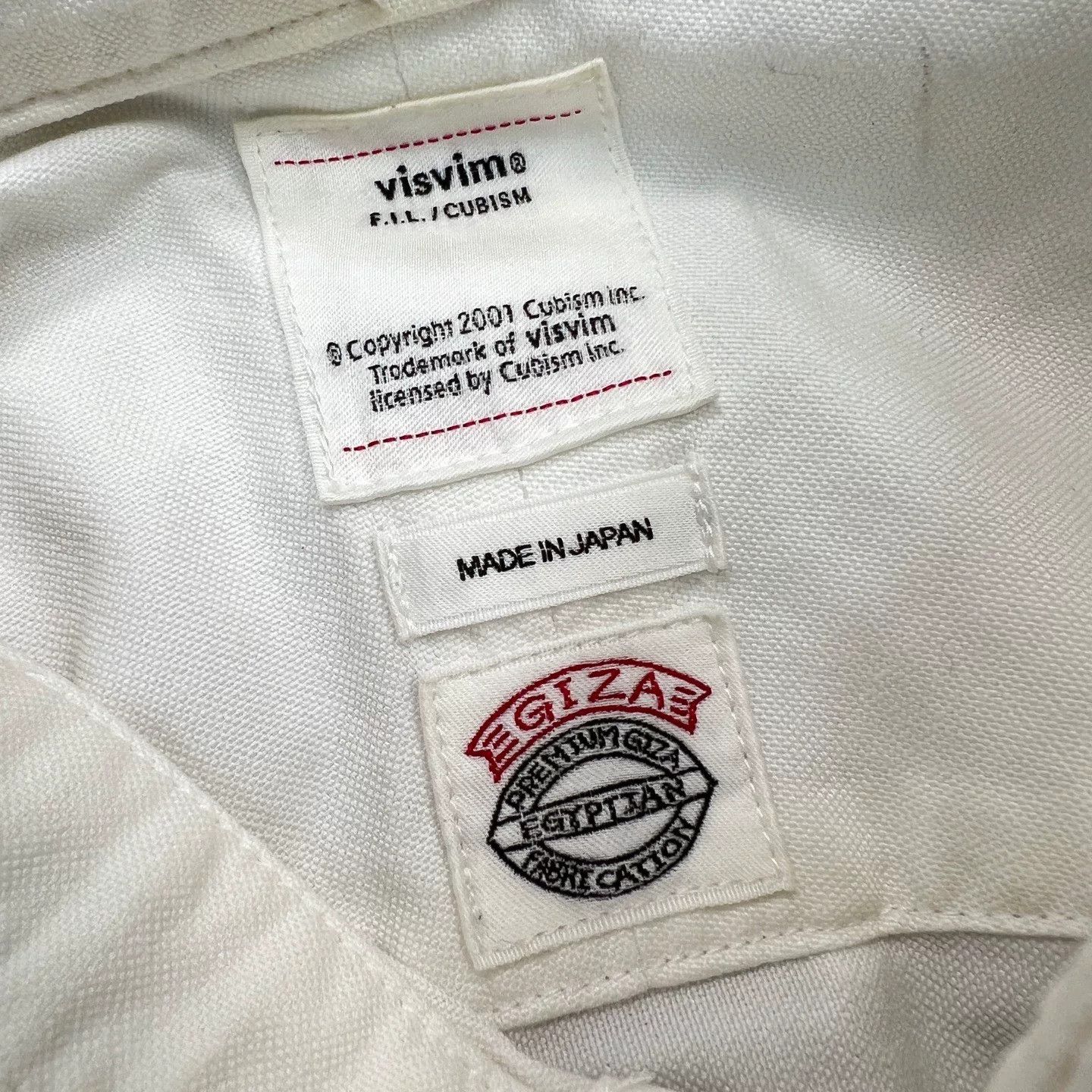 Visvim VISVIM White Checkered Patchwork Shirt Size US L / EU 52-54 / 3 - 5 Thumbnail