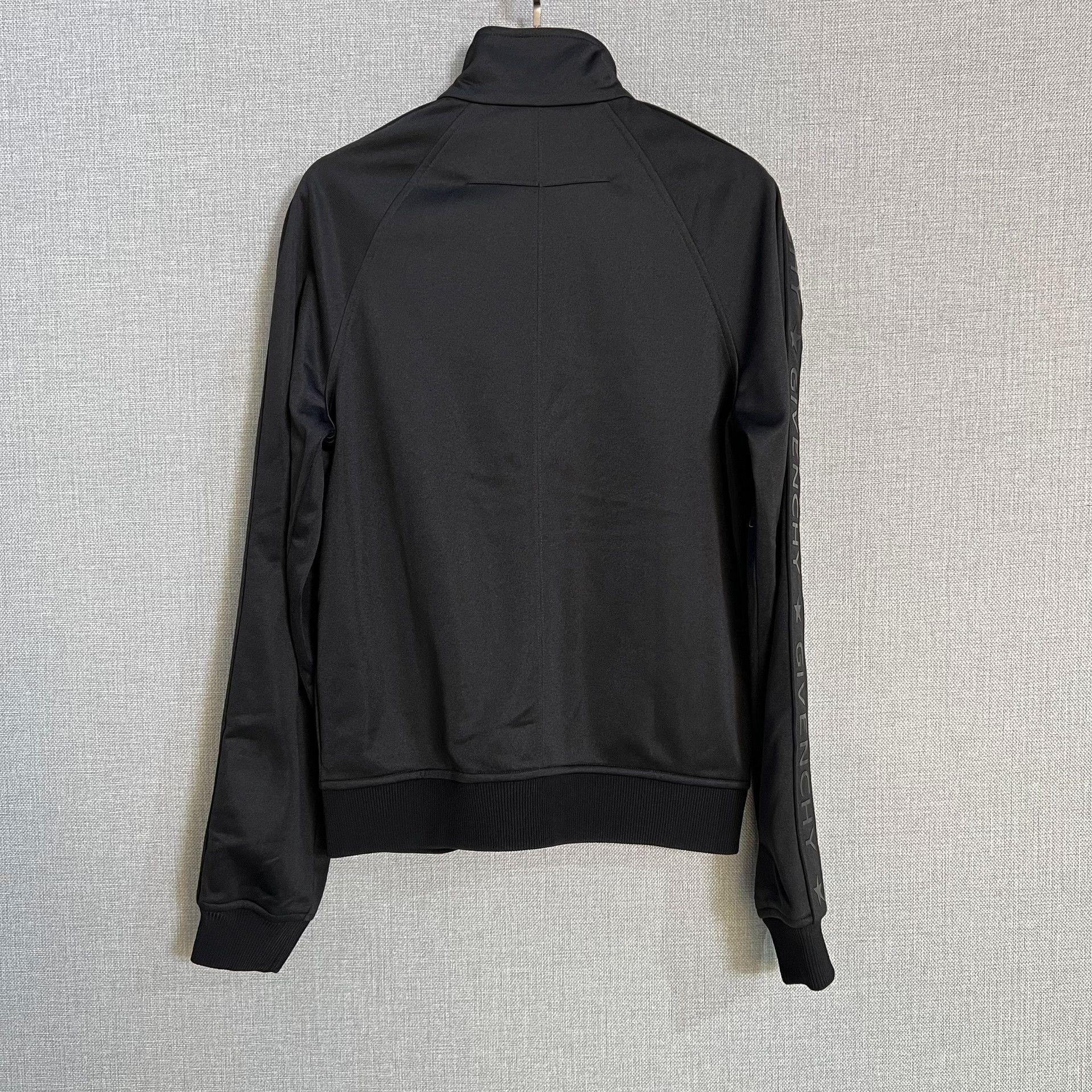 Givenchy Givenchy Black Logo Tape Zipper Jacket Size XS / US 0-2 / IT 36-38 - 2 Thumbnail