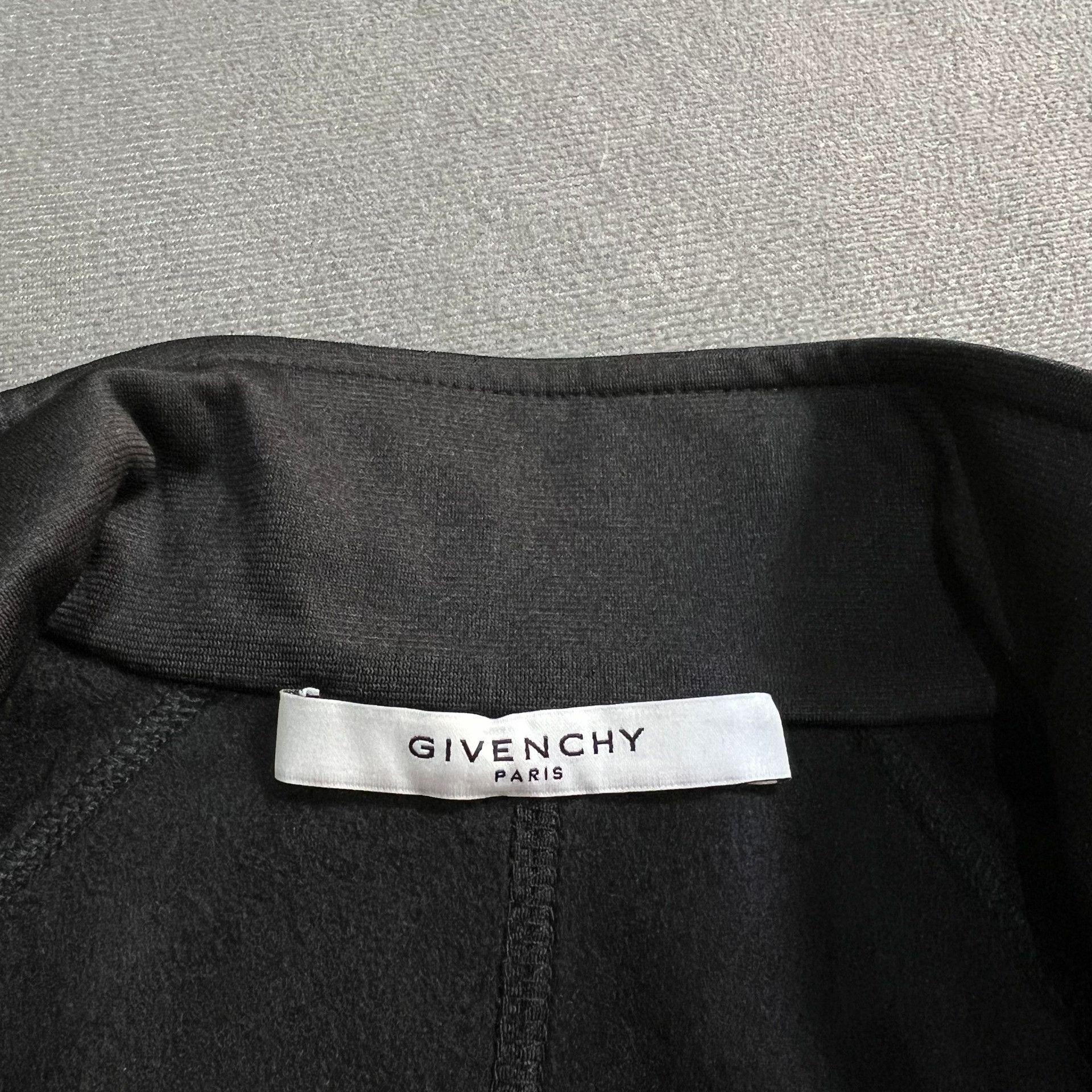 Givenchy Givenchy Black Logo Tape Zipper Jacket Size XS / US 0-2 / IT 36-38 - 4 Thumbnail