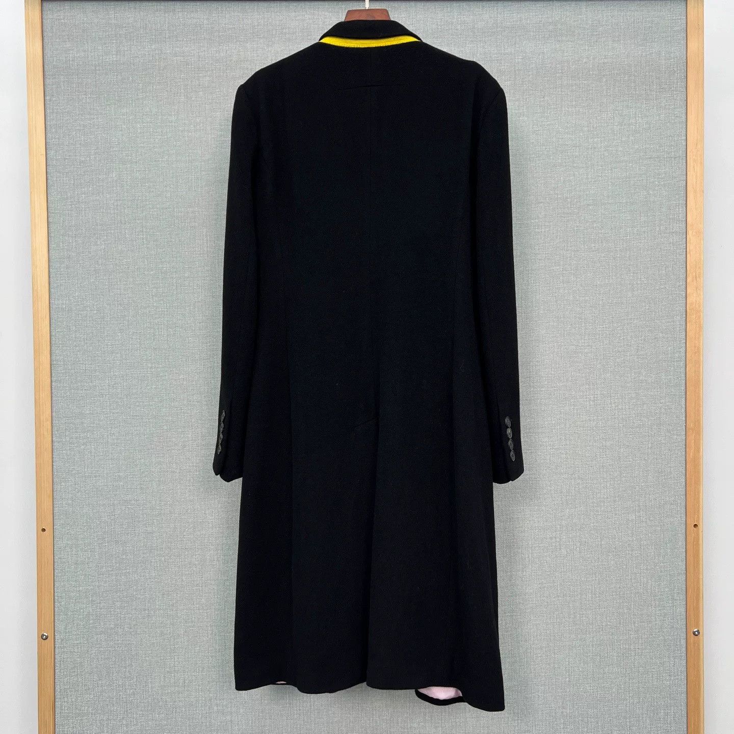 Givenchy Givenchy Black Wool Women's Coat Size M / US 6-8 / IT 42-44 - 2 Thumbnail