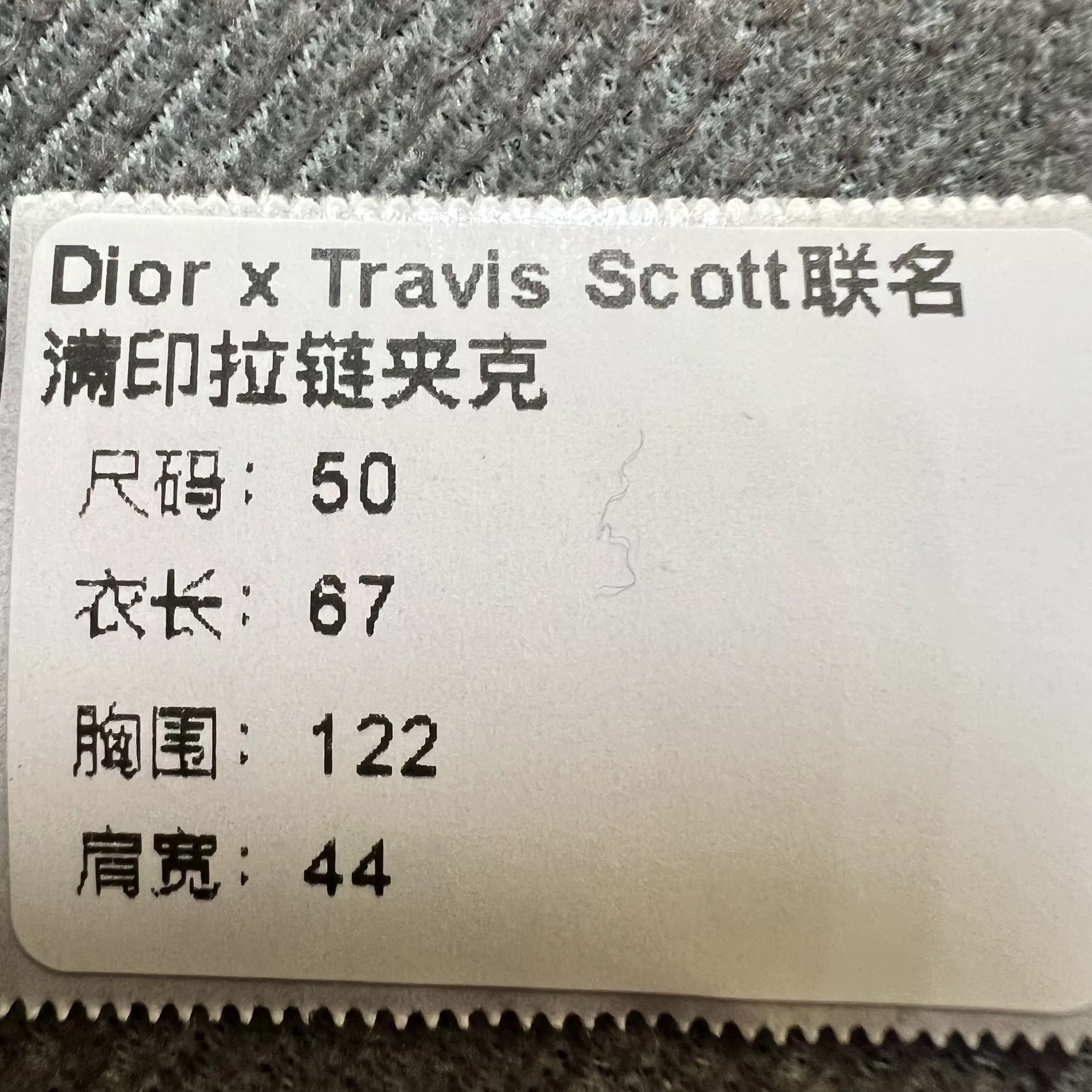 Dior Dior x Travis Scott Cactus Print Zip Jacket Size US M / EU 48-50 / 2 - 7 Thumbnail