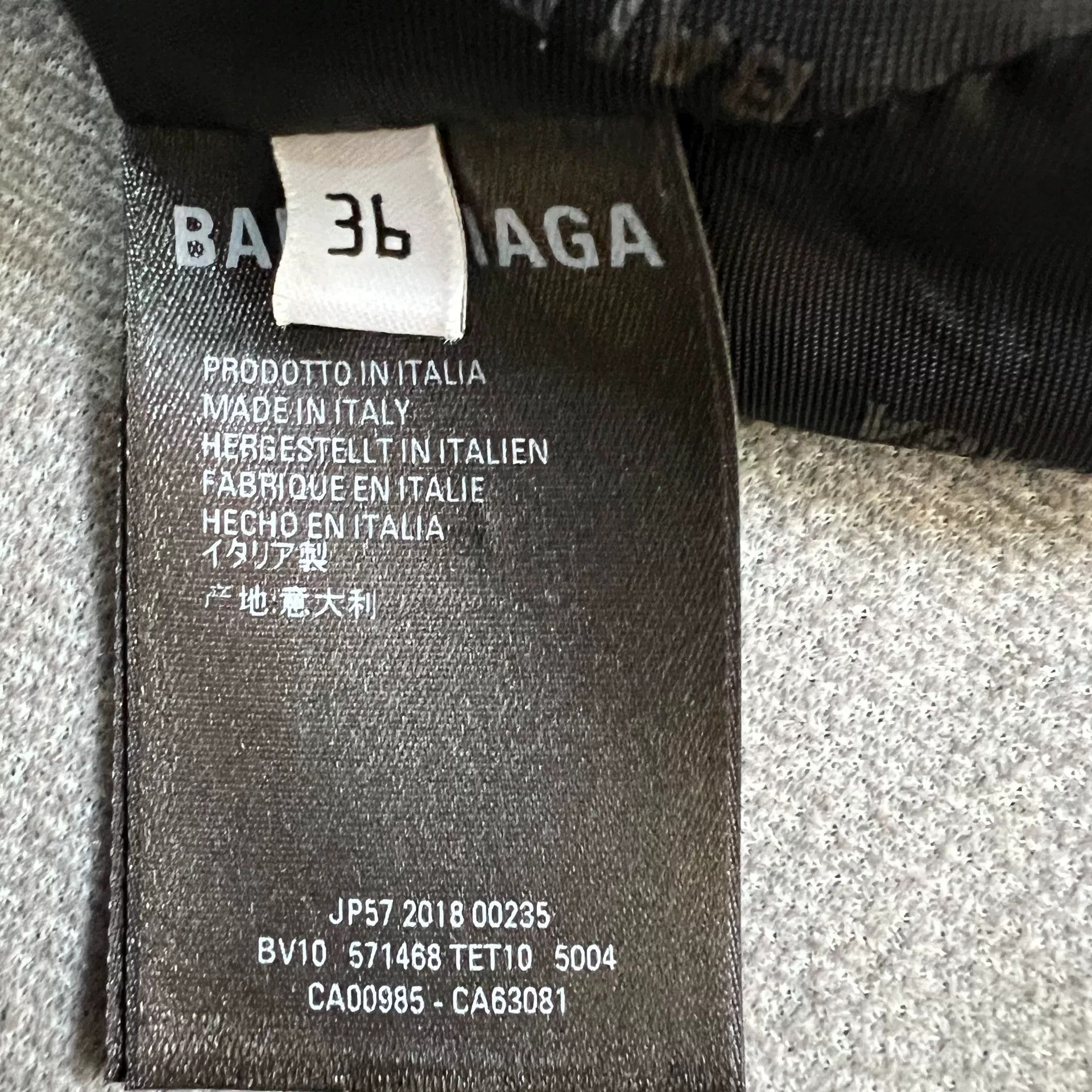 Balenciaga Balenciaga Blue Striped Wool Shirt Coat Size XS / US 0-2 / IT 36-38 - 5 Thumbnail
