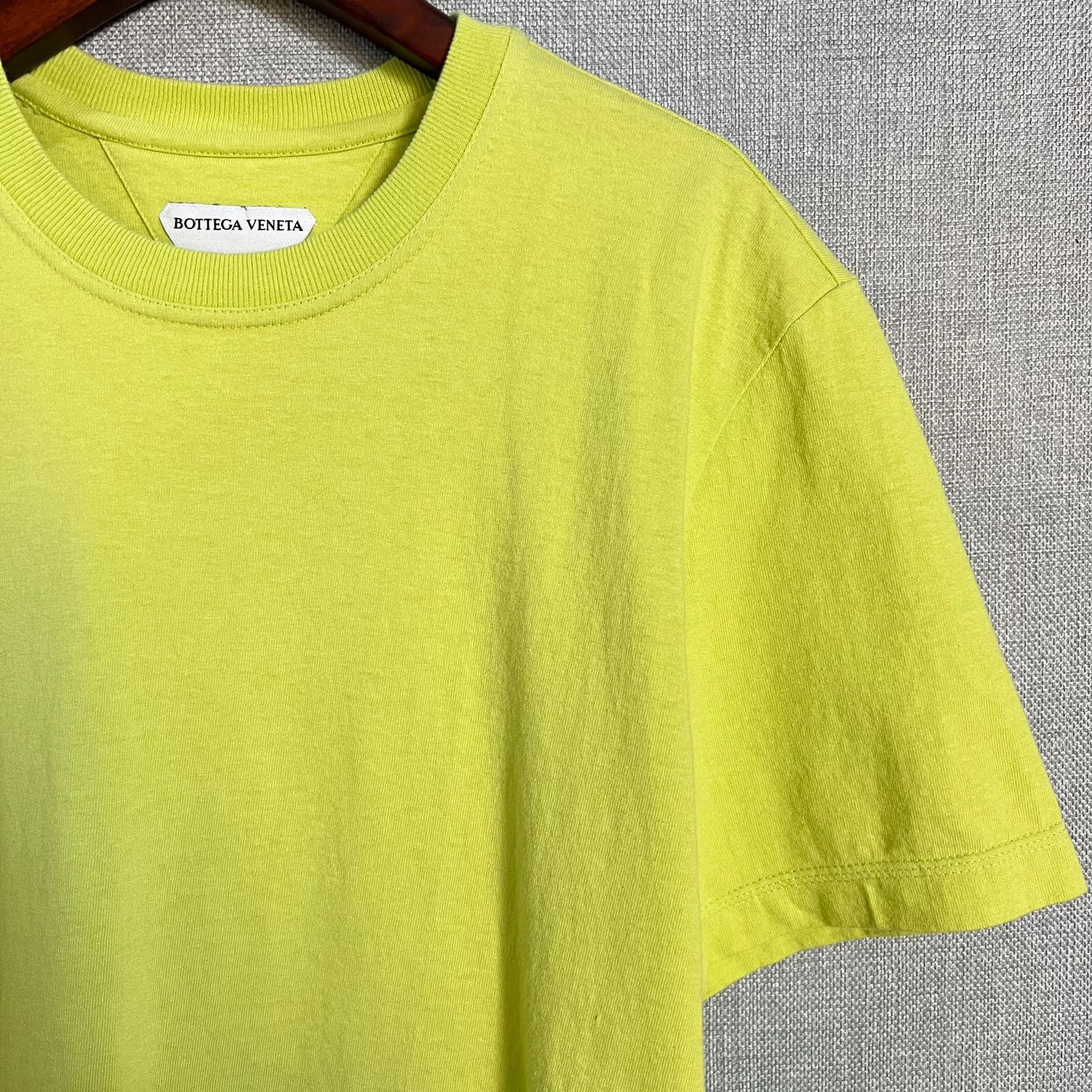 Bottega Veneta Bottega Veneta Green Embroidered Logo T-shirt Size US S / EU 44-46 / 1 - 3 Thumbnail